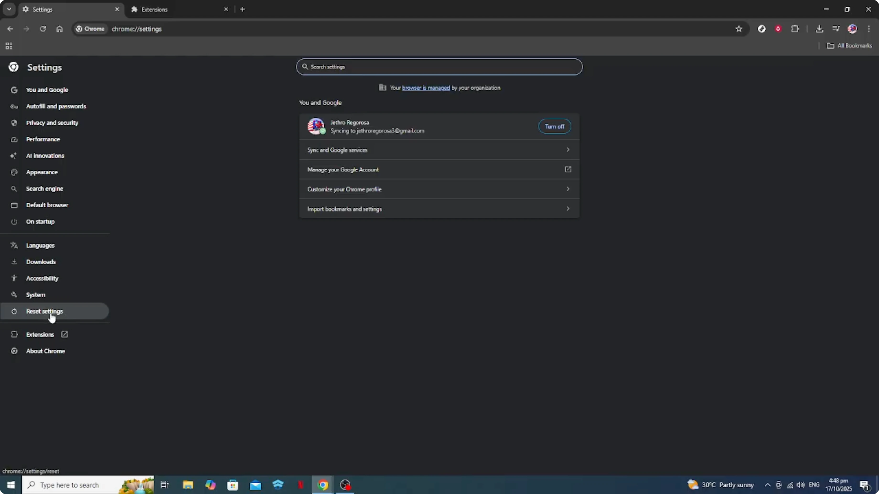 Screenshot from How To Improve Google Chrome Speed [2026 Guide] at 142s