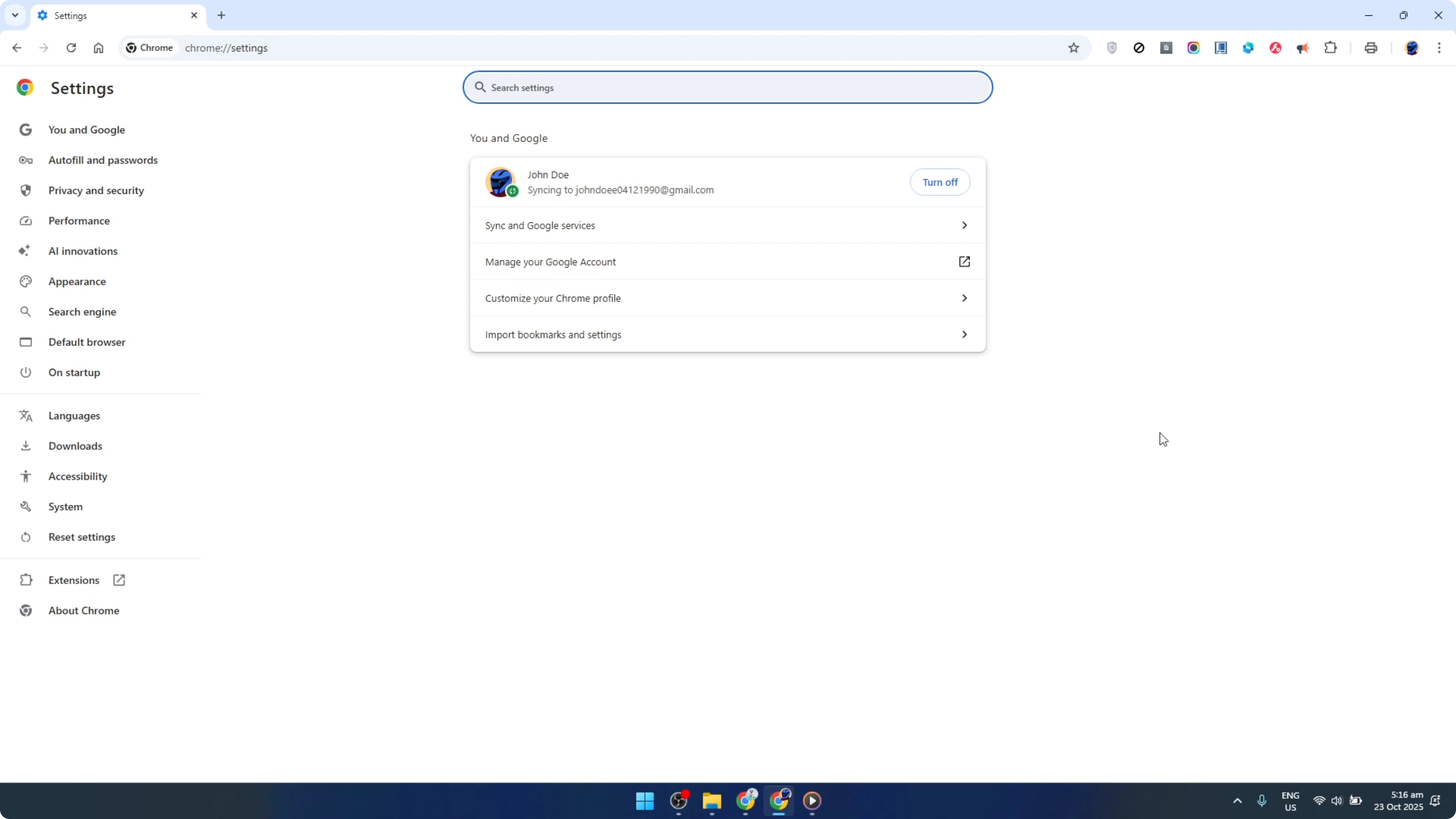 Screenshot from How To Keep Google Account Signed In On Chrome [2026 Guide] at 60s
