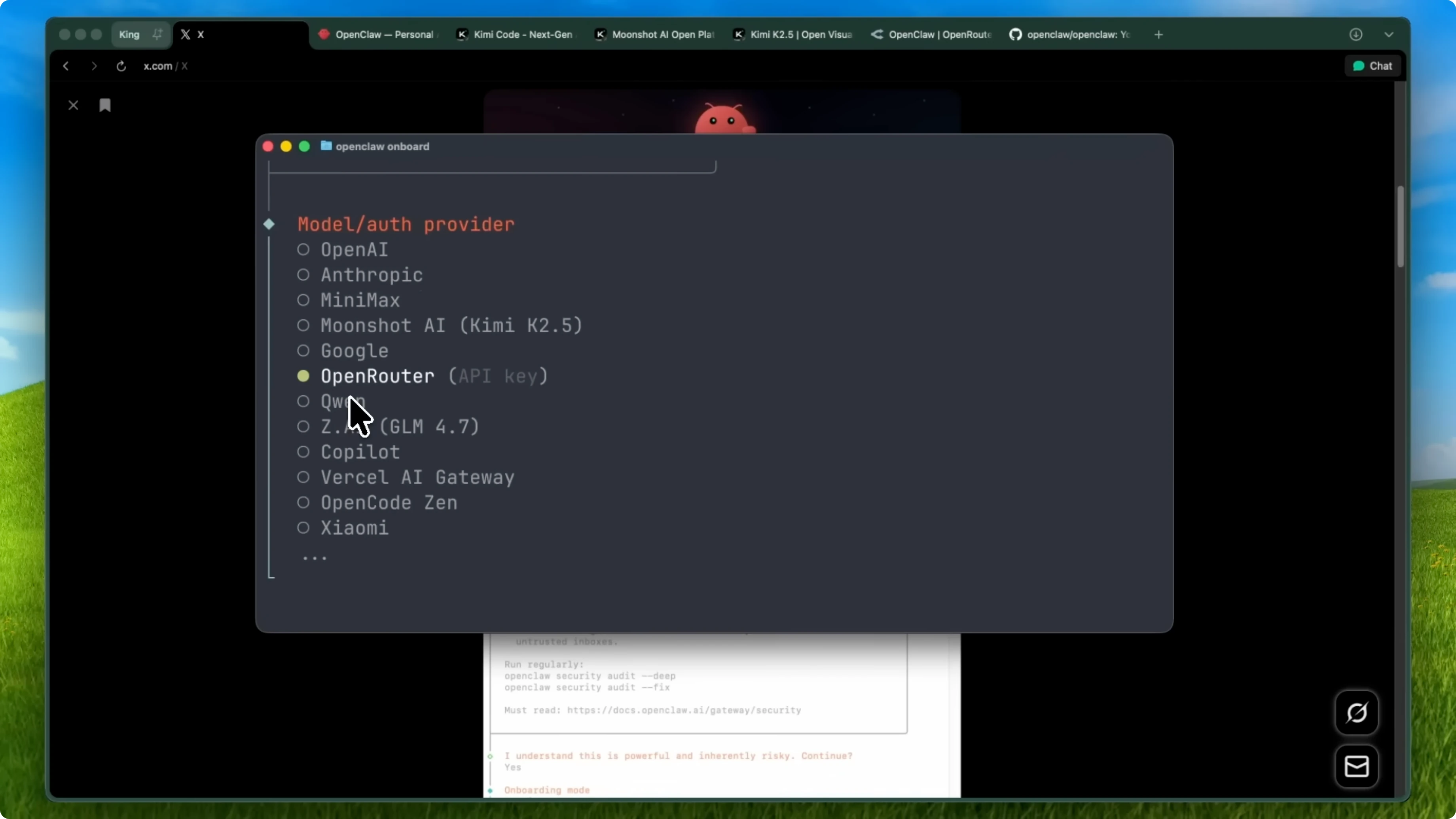 Screenshot from Why Kimi K2.5 Outperforms Clawdbot with Opus? at 233s