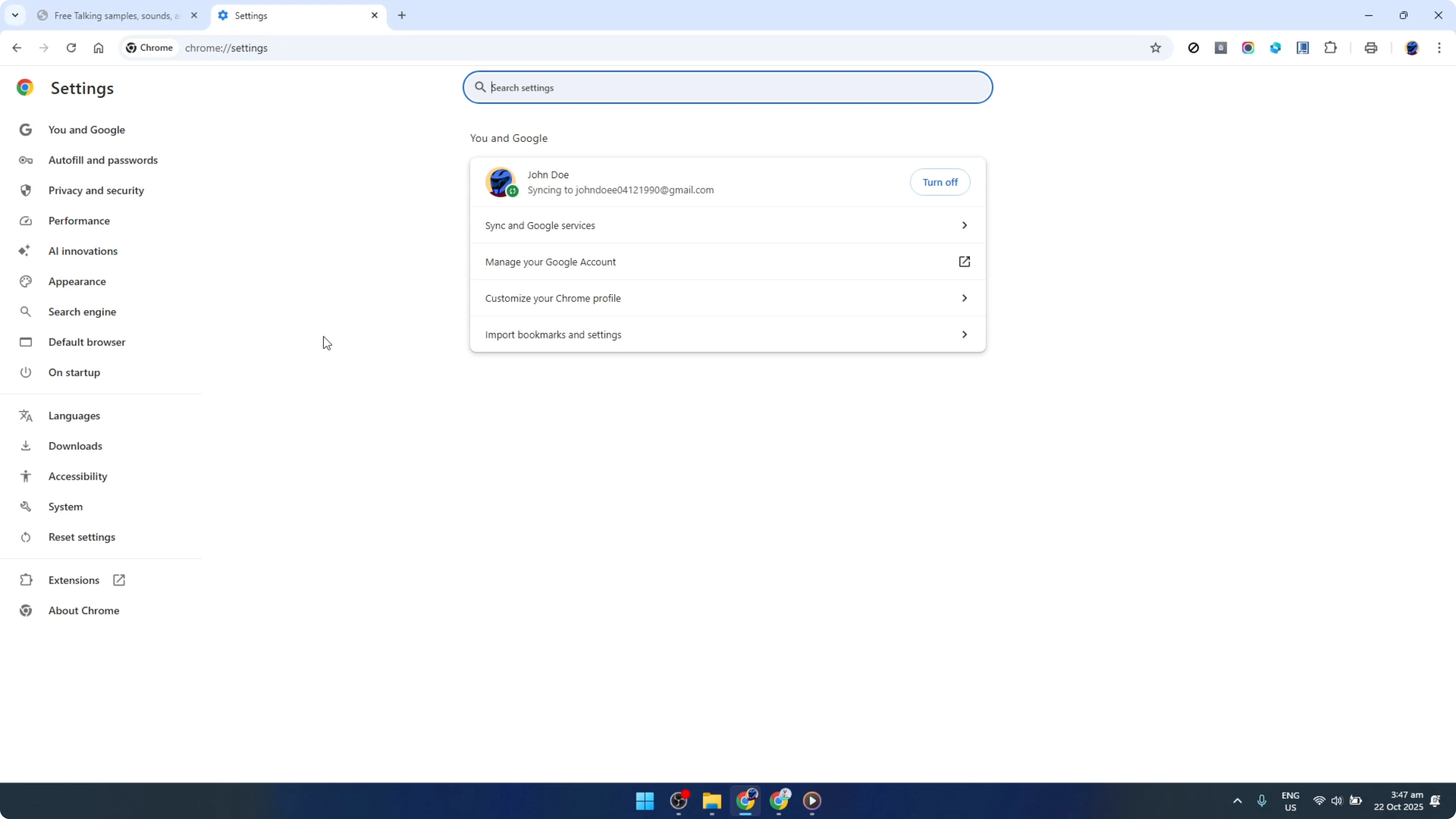 Screenshot from How To Use Live Captions (Closed Captions) in Google Chrome for Windows 10, 11 [2026 Guide] at 48s