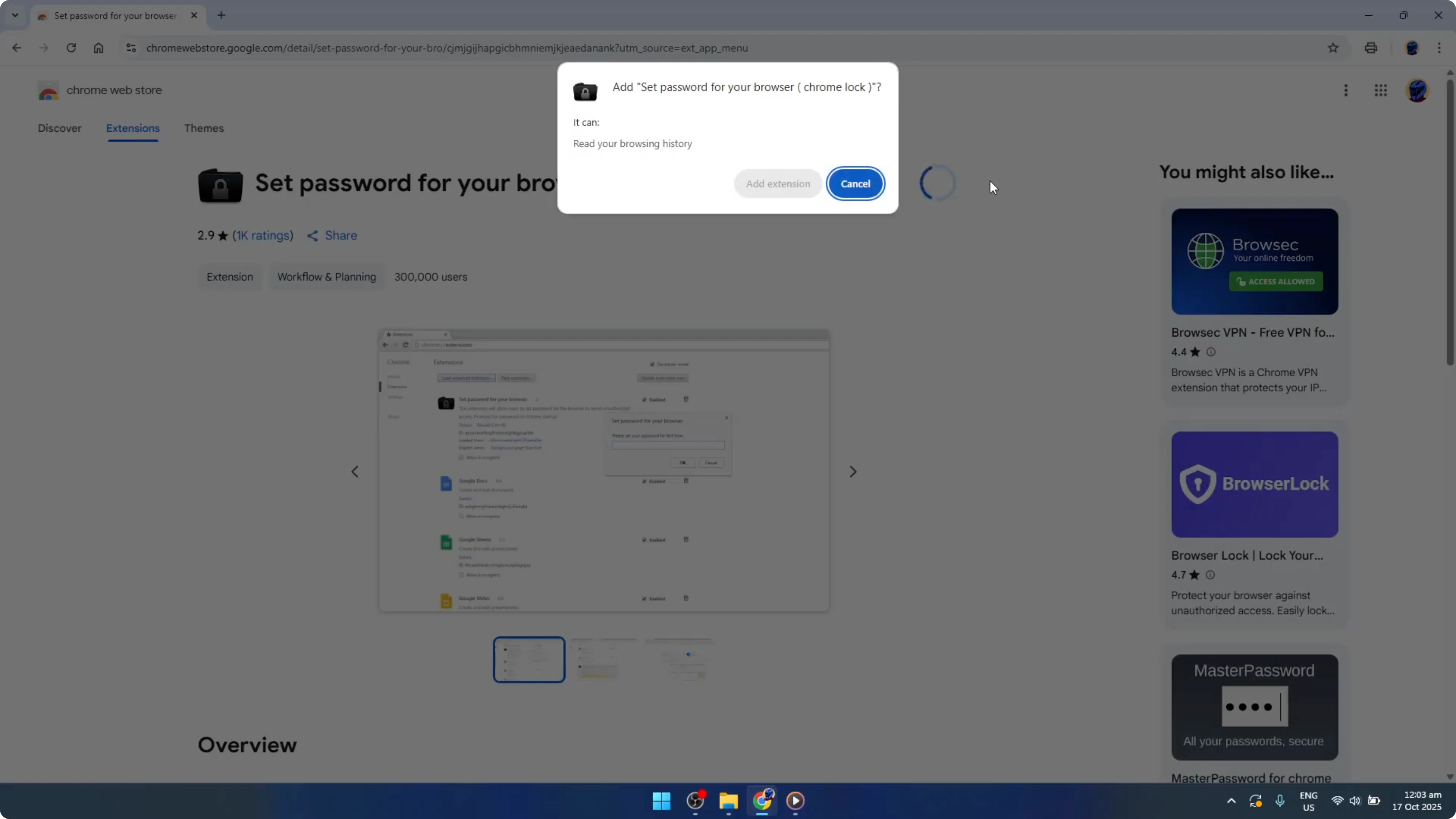 Screenshot from How To Lock Google Chrome Profile With Password [2026 Guide] at 87s