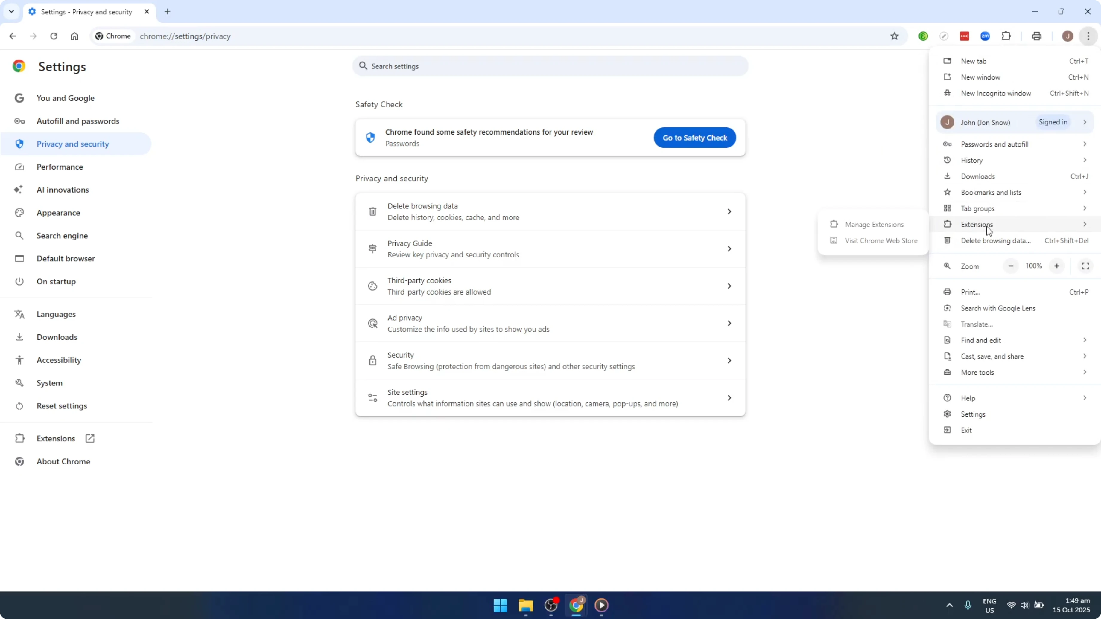 Screenshot from How To Make Google Chrome Faster & Smoother [2026 Guide] at 150s
