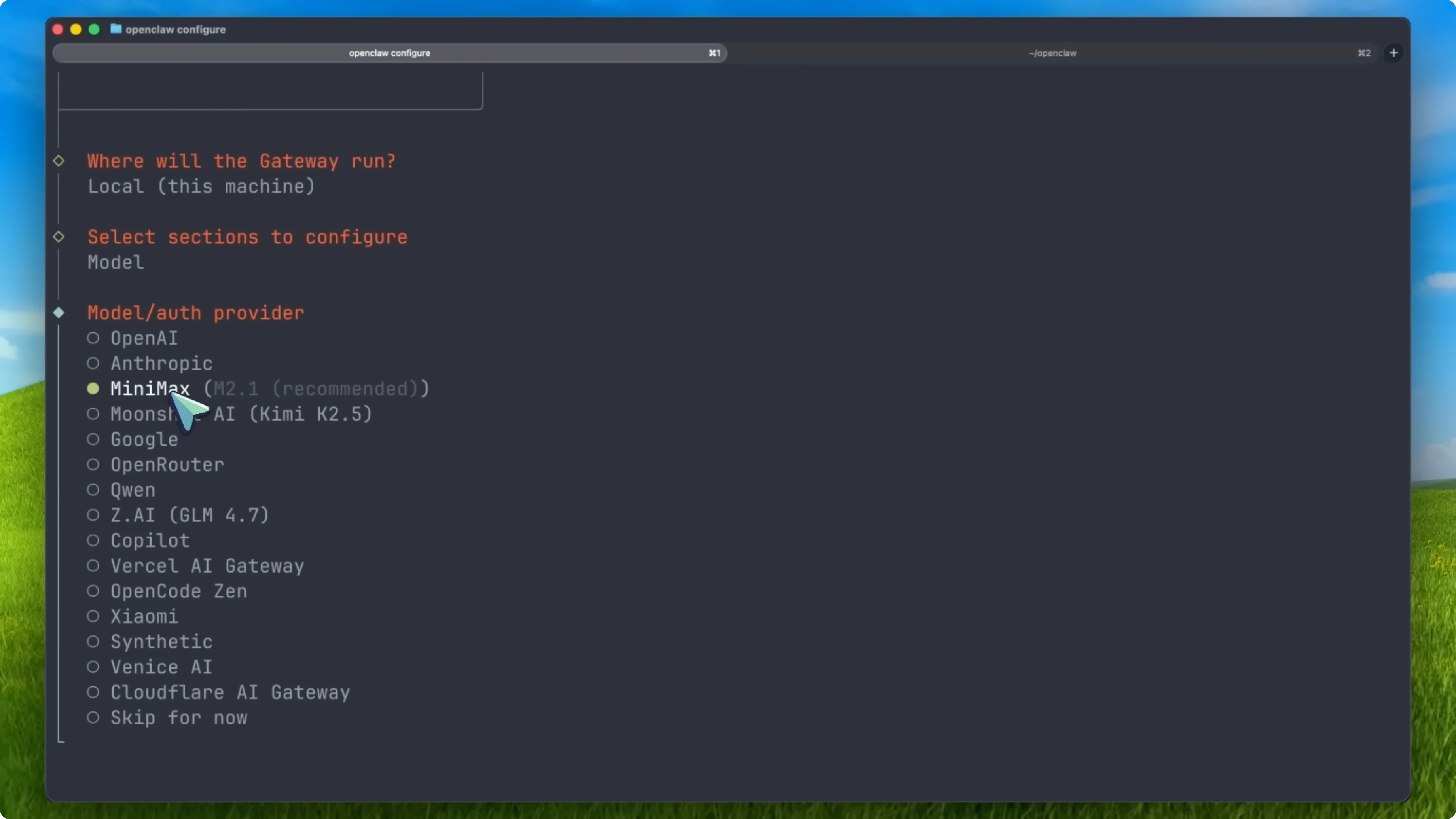 Screenshot from How Minimax M2.1 Enhances OpenClaw and Clawdbot Use at 342s