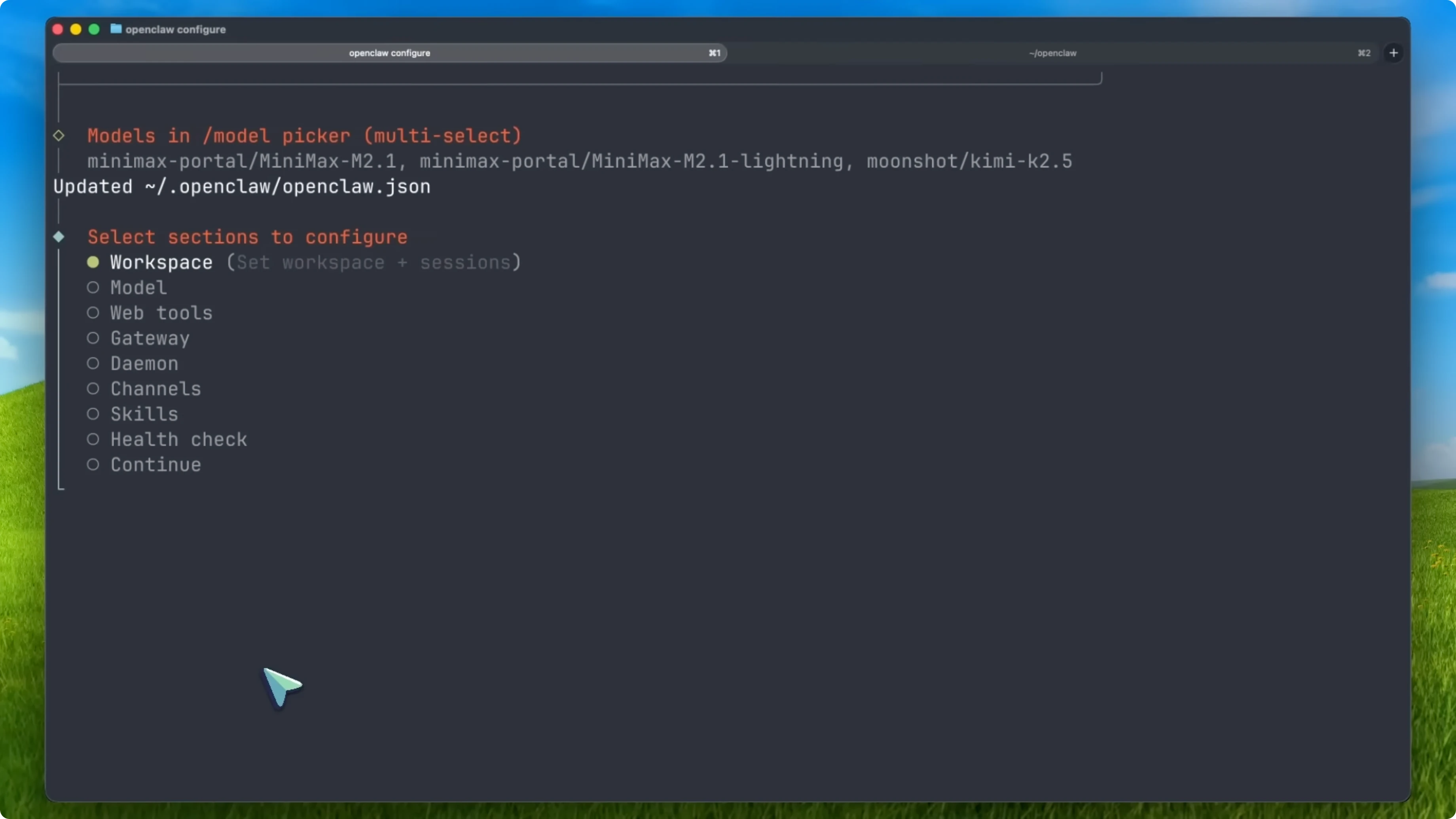 Screenshot from How Minimax M2.1 Enhances OpenClaw and Clawdbot Use at 405s