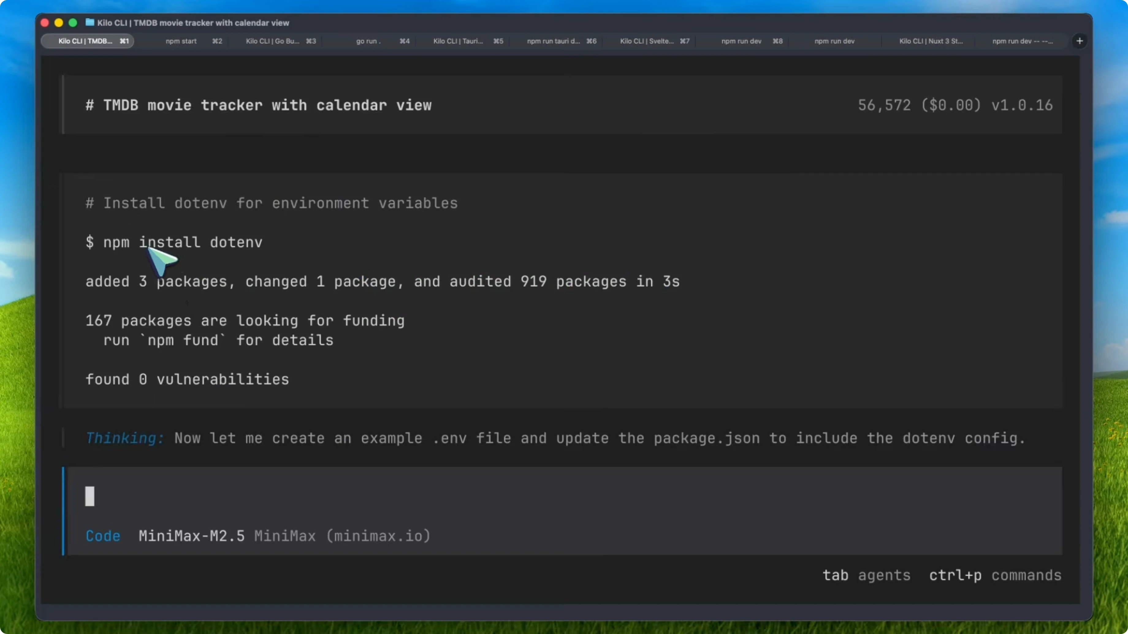 Screenshot from MiniMax M2.5 Review: Insights from 4 Days of Testing at 342s