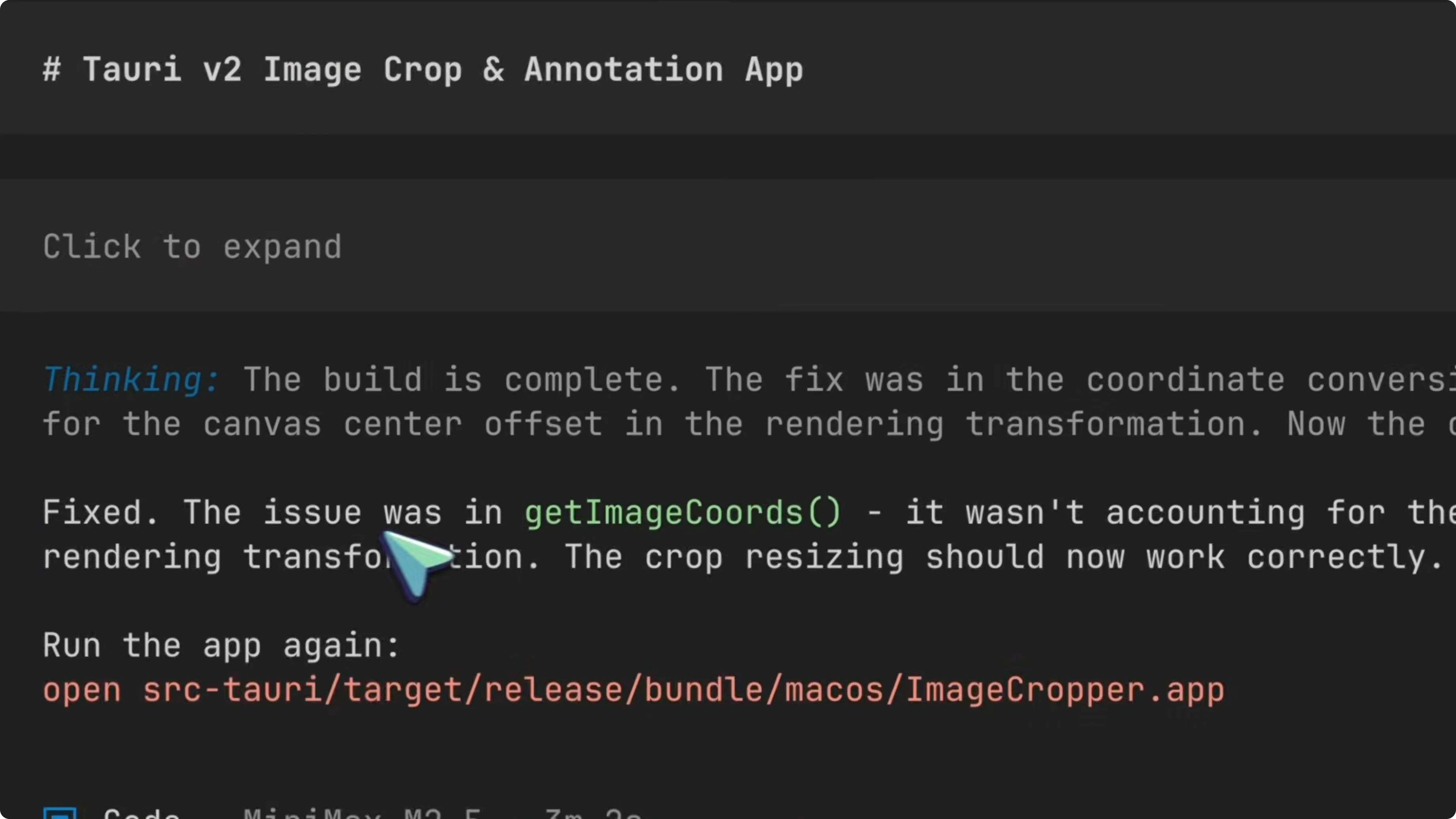 Screenshot from MiniMax M2.5 Review: Insights from 4 Days of Testing at 423s