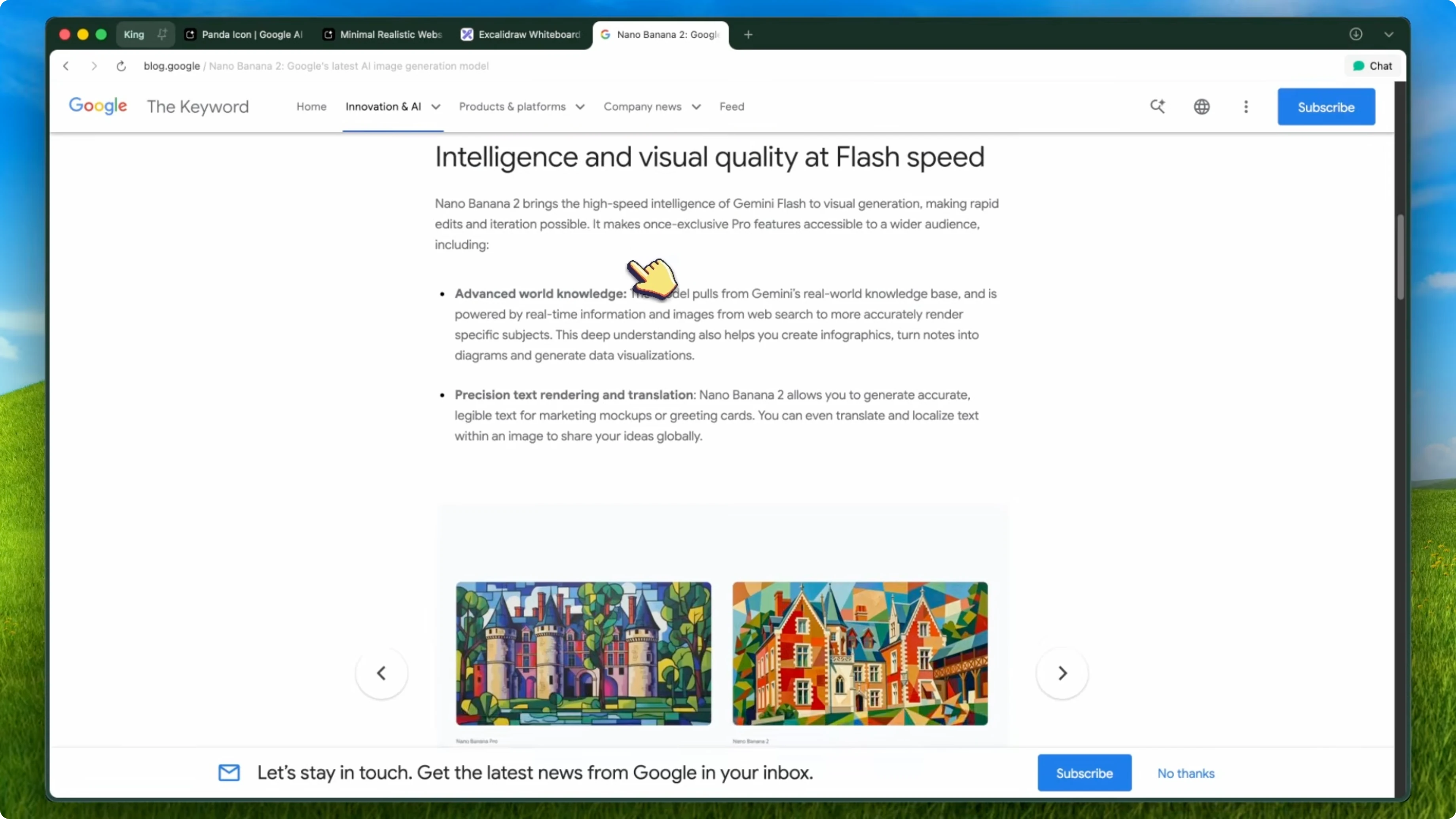 Screenshot from How Nano Banana 2 Transforms Frontend and Asset Design? at 116s