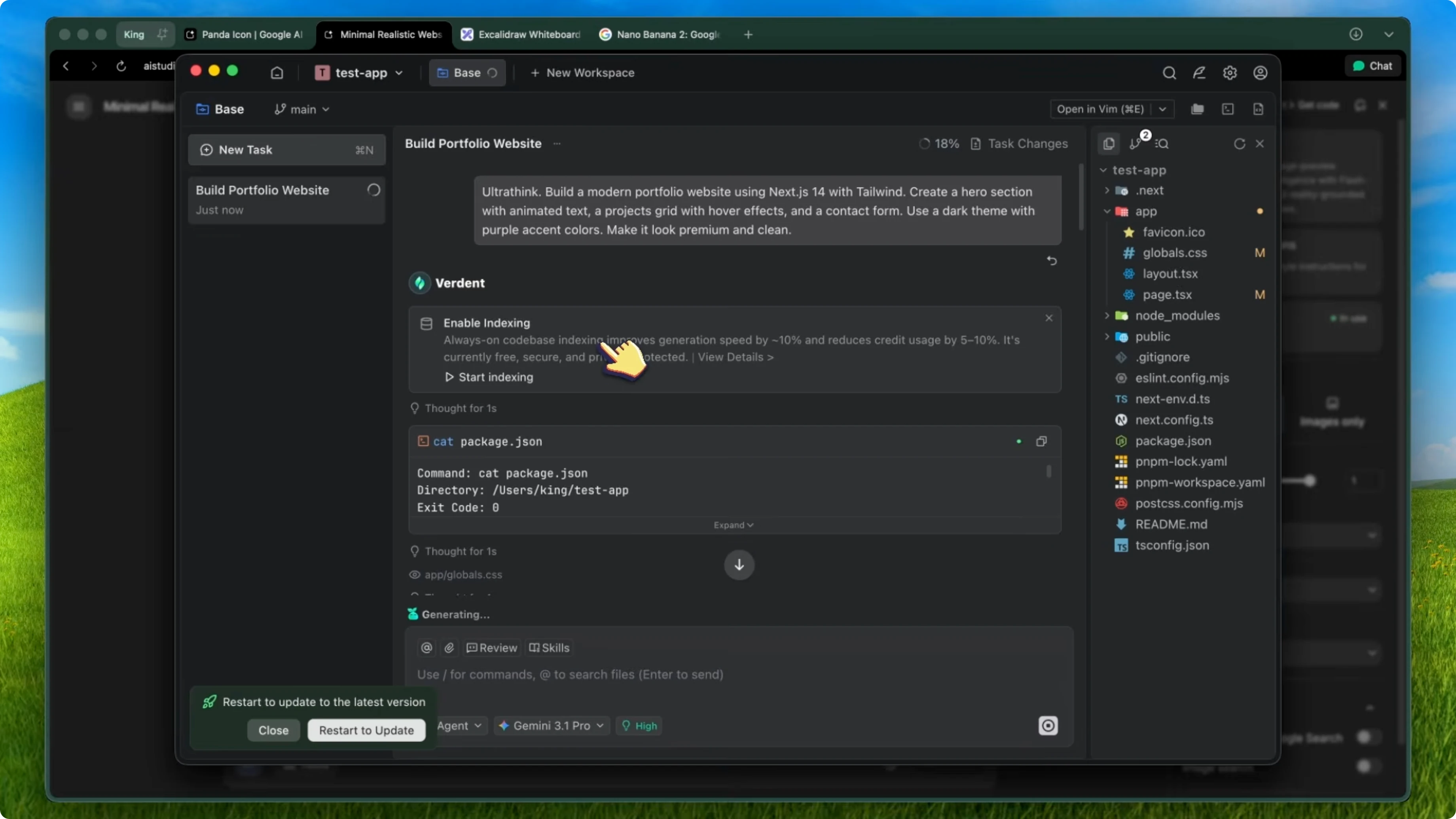 Screenshot from How Nano Banana 2 Transforms Frontend and Asset Design? at 439s
