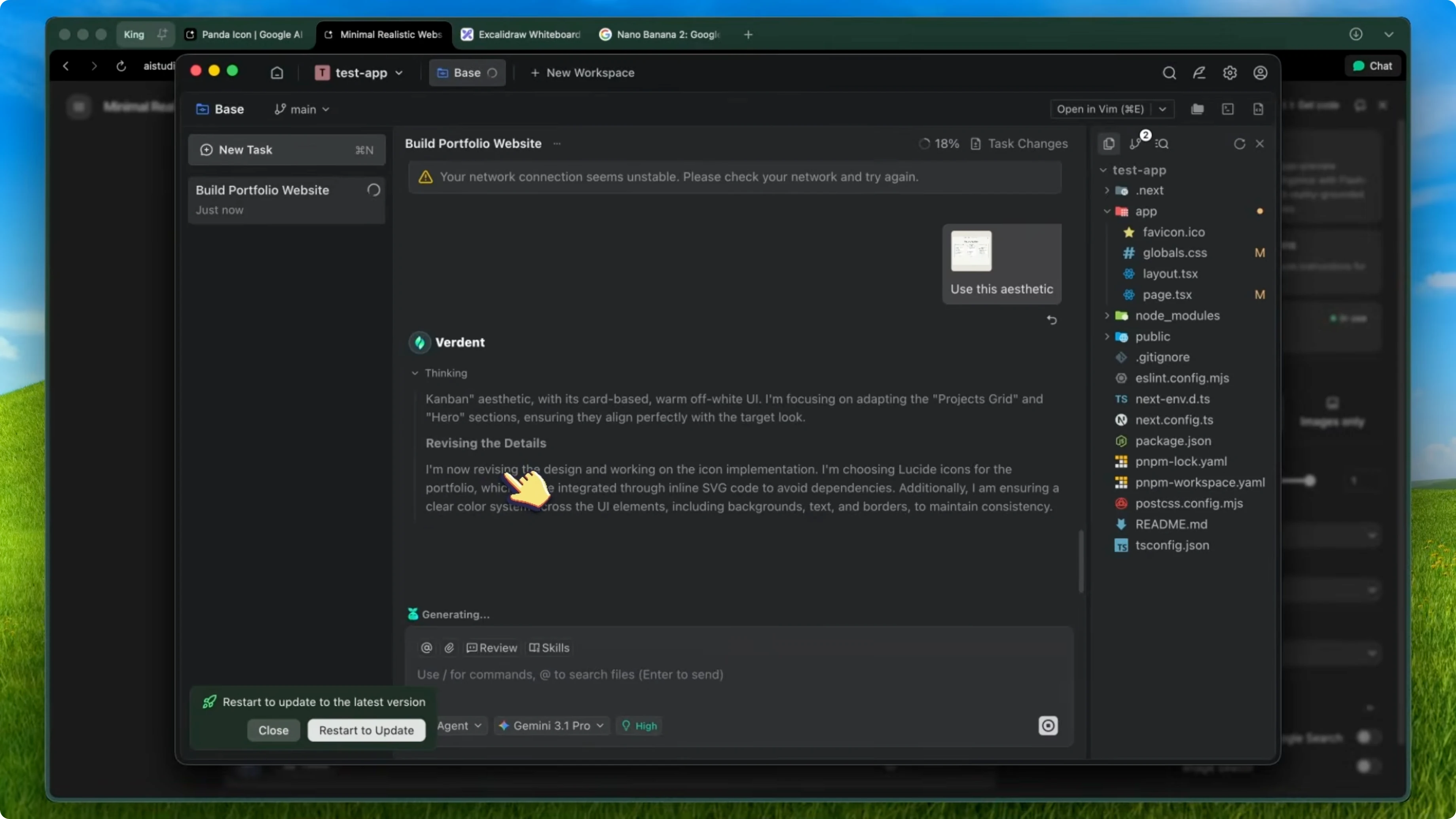 Screenshot from How Nano Banana 2 Transforms Frontend and Asset Design? at 476s