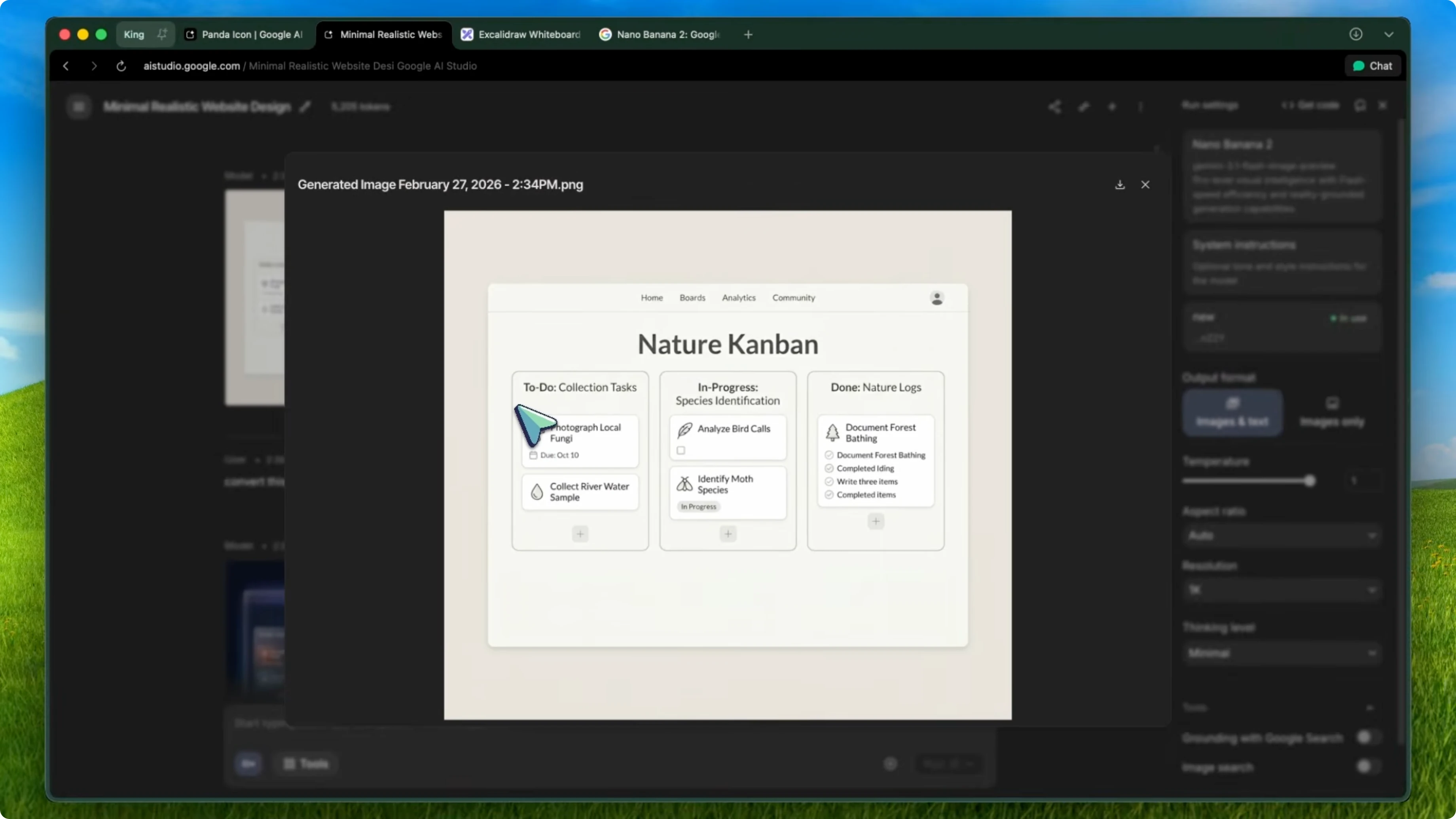 Screenshot from How Nano Banana 2 Transforms Frontend and Asset Design? at 505s