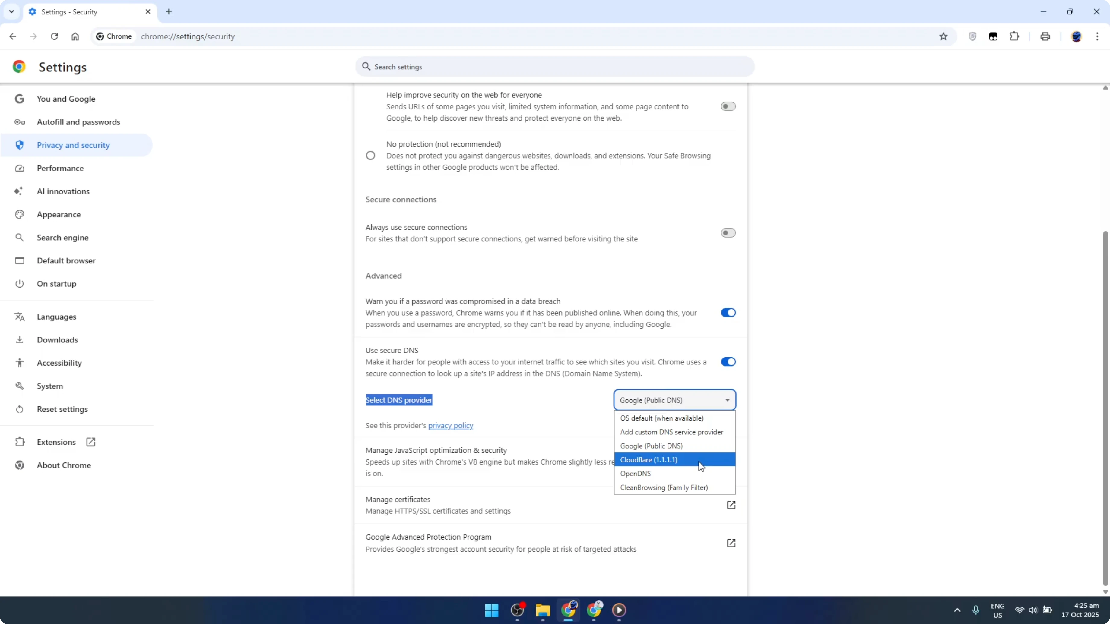 Screenshot from How To Open Blocked Website In Google Chrome [2026 Guide] at 102s