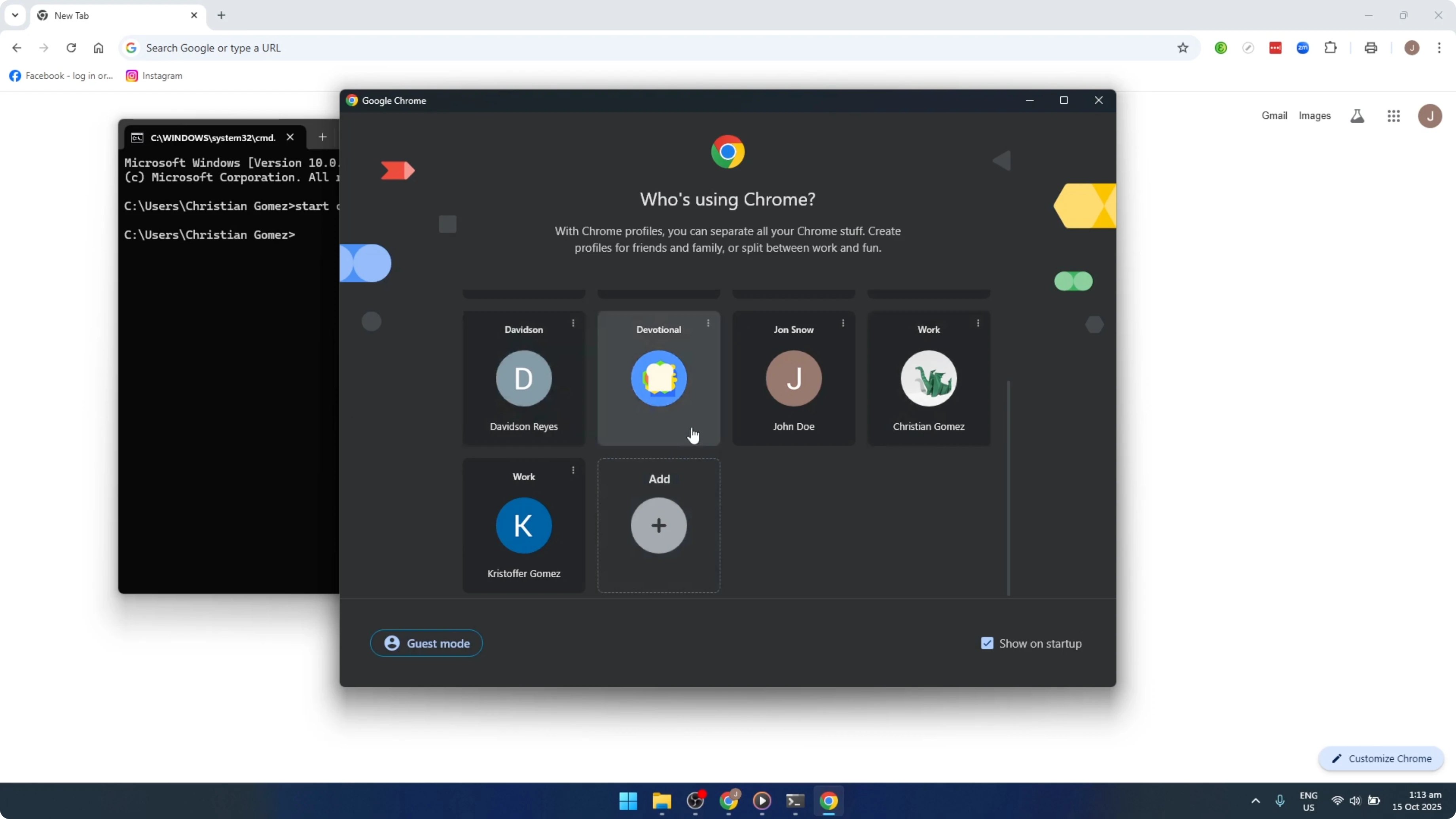 Screenshot from How To Open Google Chrome Browser Using Command Prompt In Windows [2026 Guide] at 65s