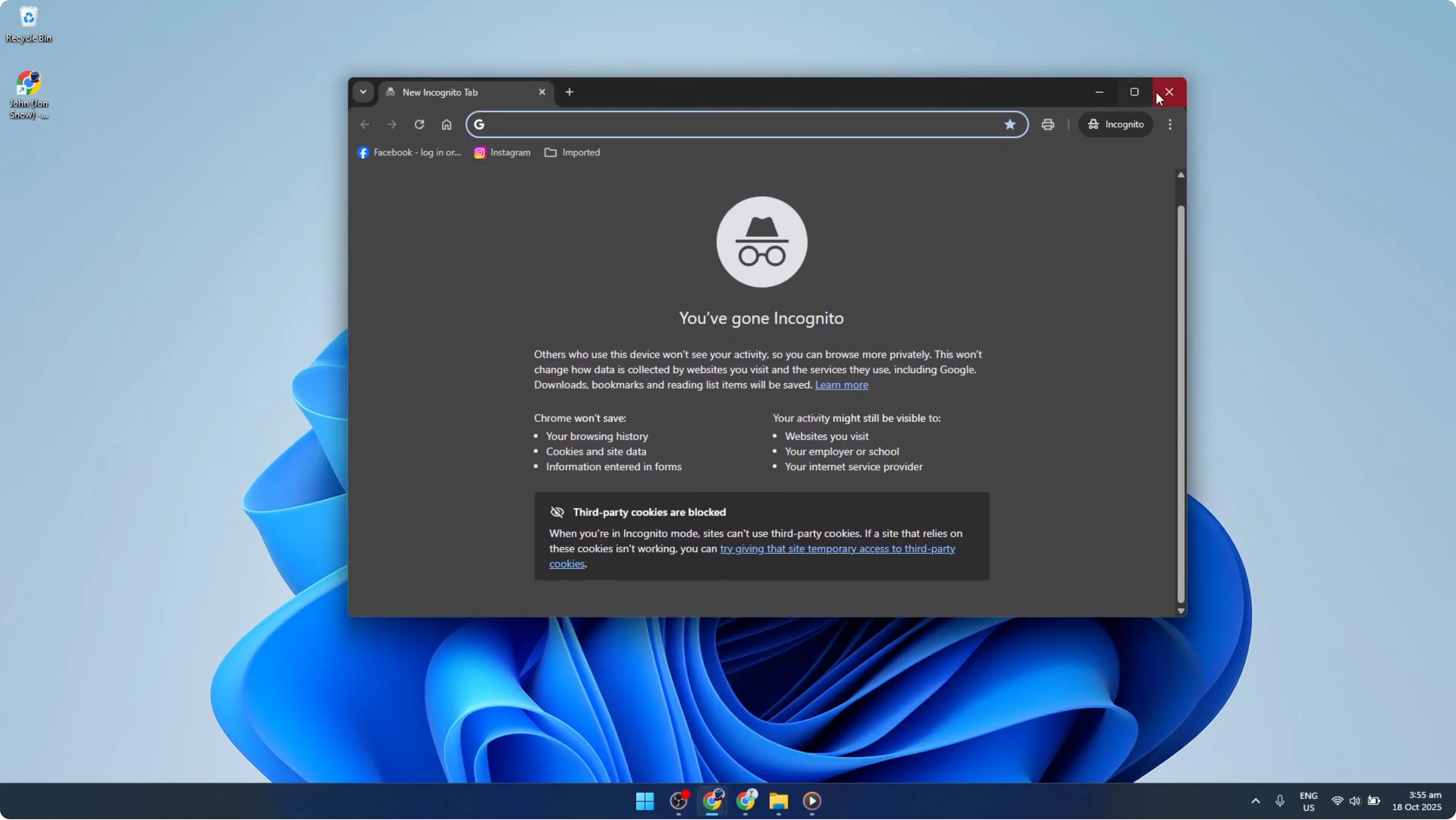 Screenshot from How To Always Open Google Chrome in Incognito Mode on Windows [2026 Guide] at 103s
