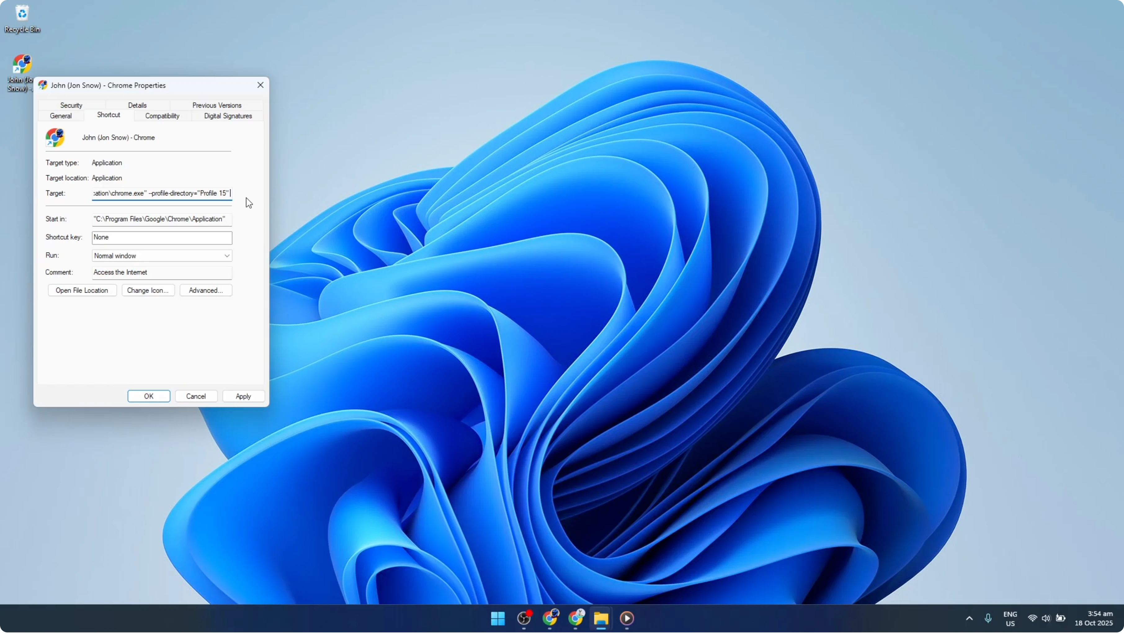 Screenshot from How To Always Open Google Chrome in Incognito Mode on Windows [2026 Guide] at 56s
