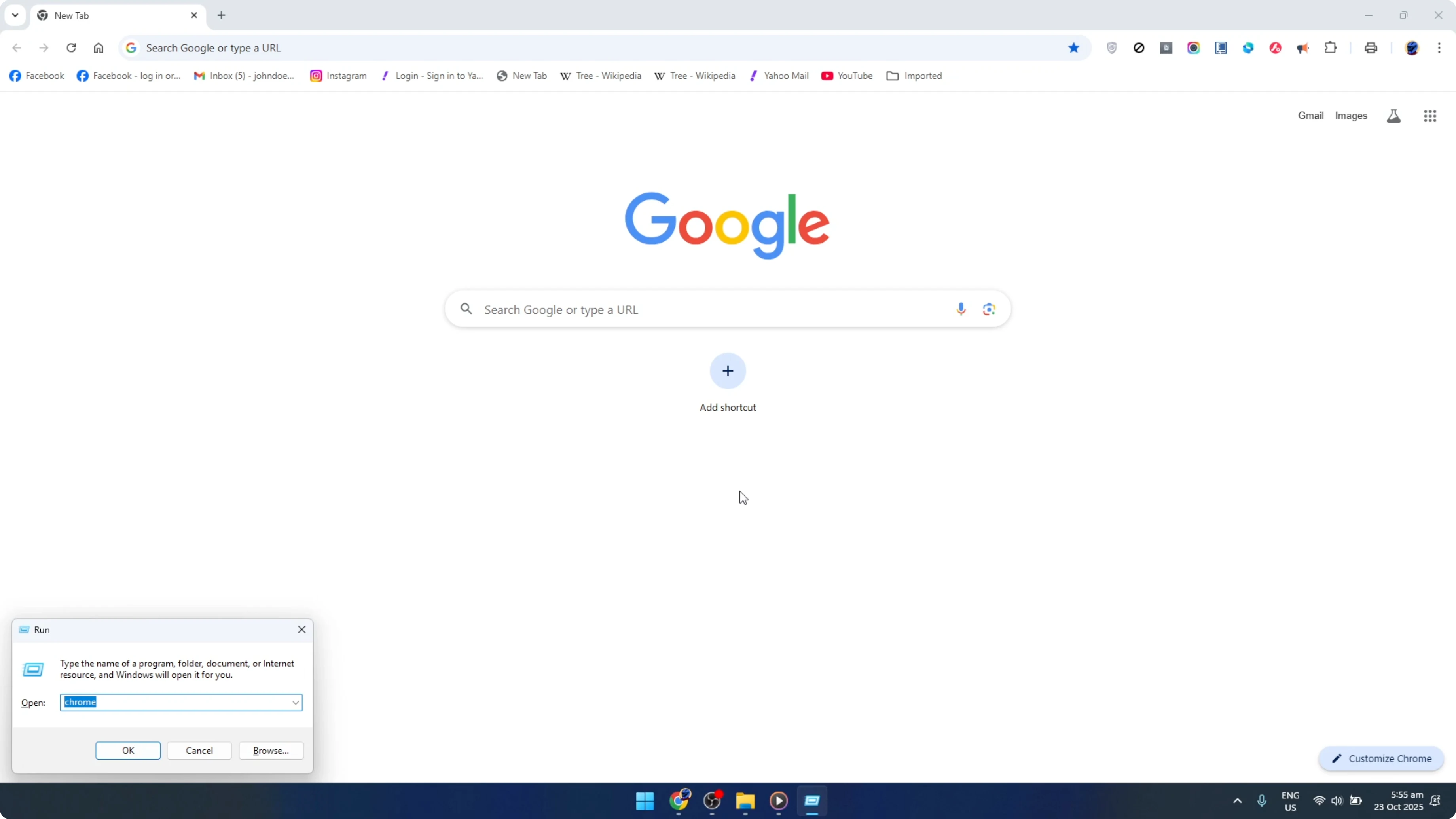 Screenshot from How To Open Google Chrome With Keyboard Shortcut Key in Windows 11 [2026 Guide] at 102s