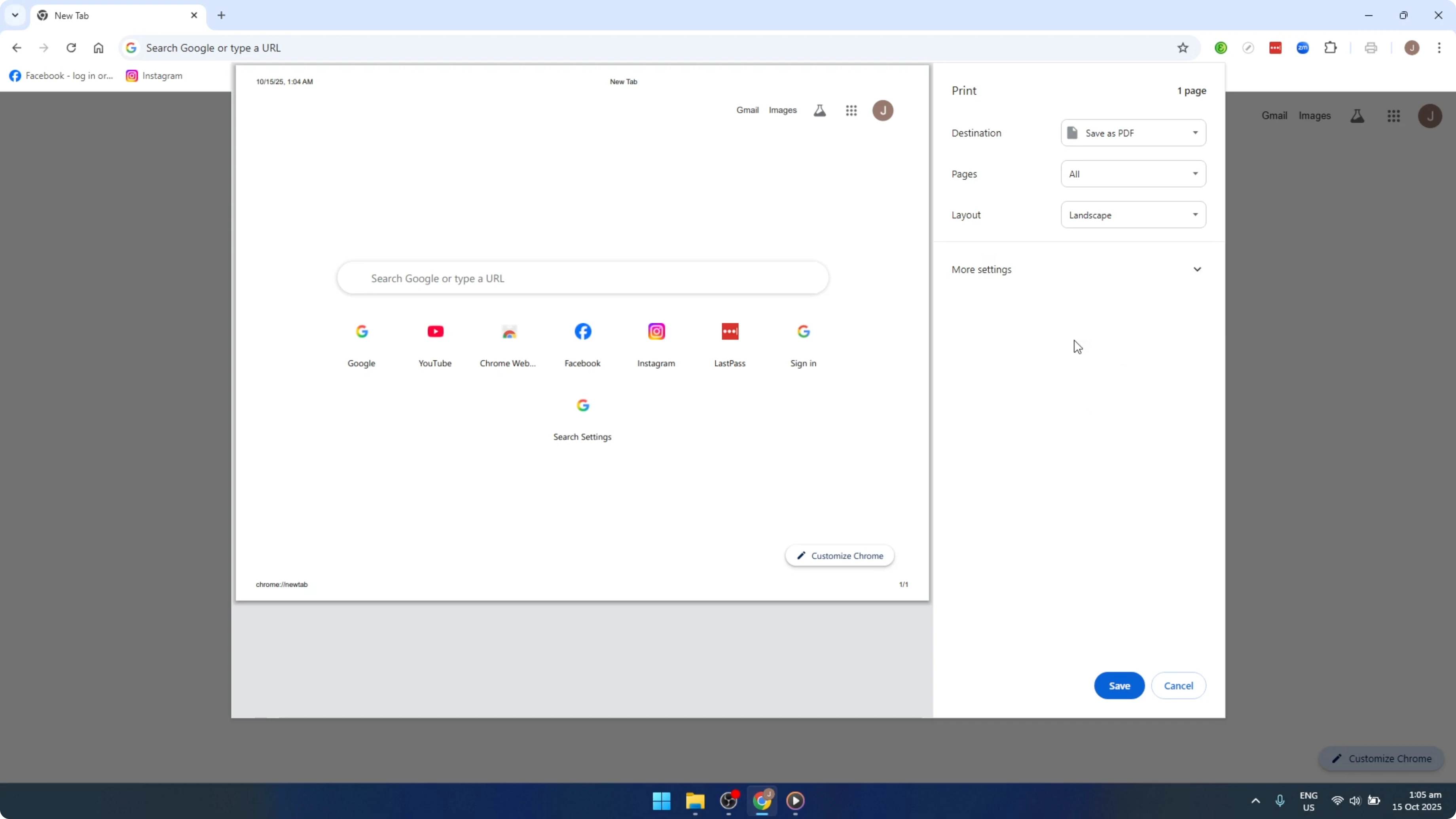 Screenshot from How To Print a Web Page in Google Chrome Desktop [2026 Guide] at 122s