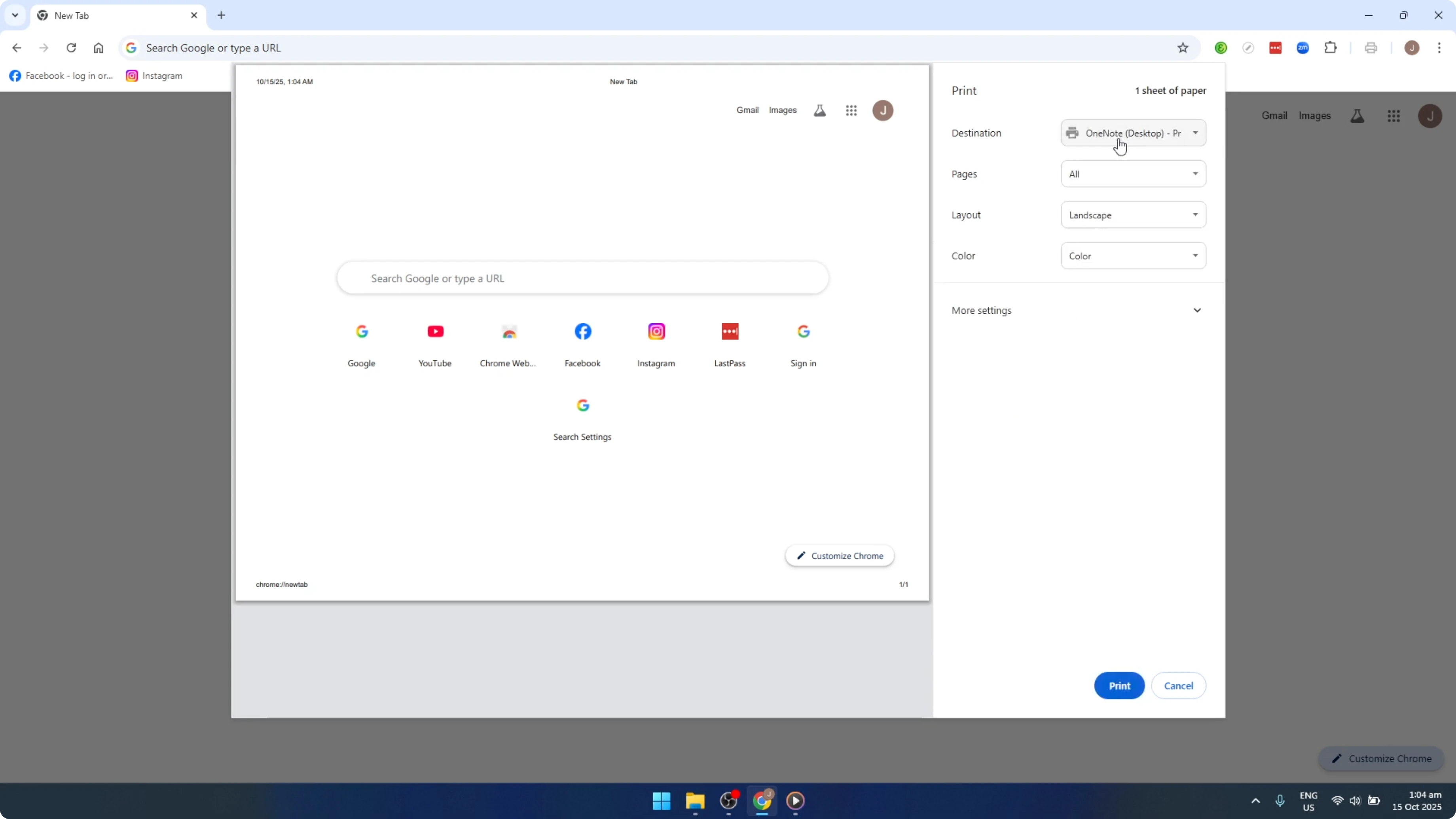 Screenshot from How To Print a Web Page in Google Chrome Desktop [2026 Guide] at 64s