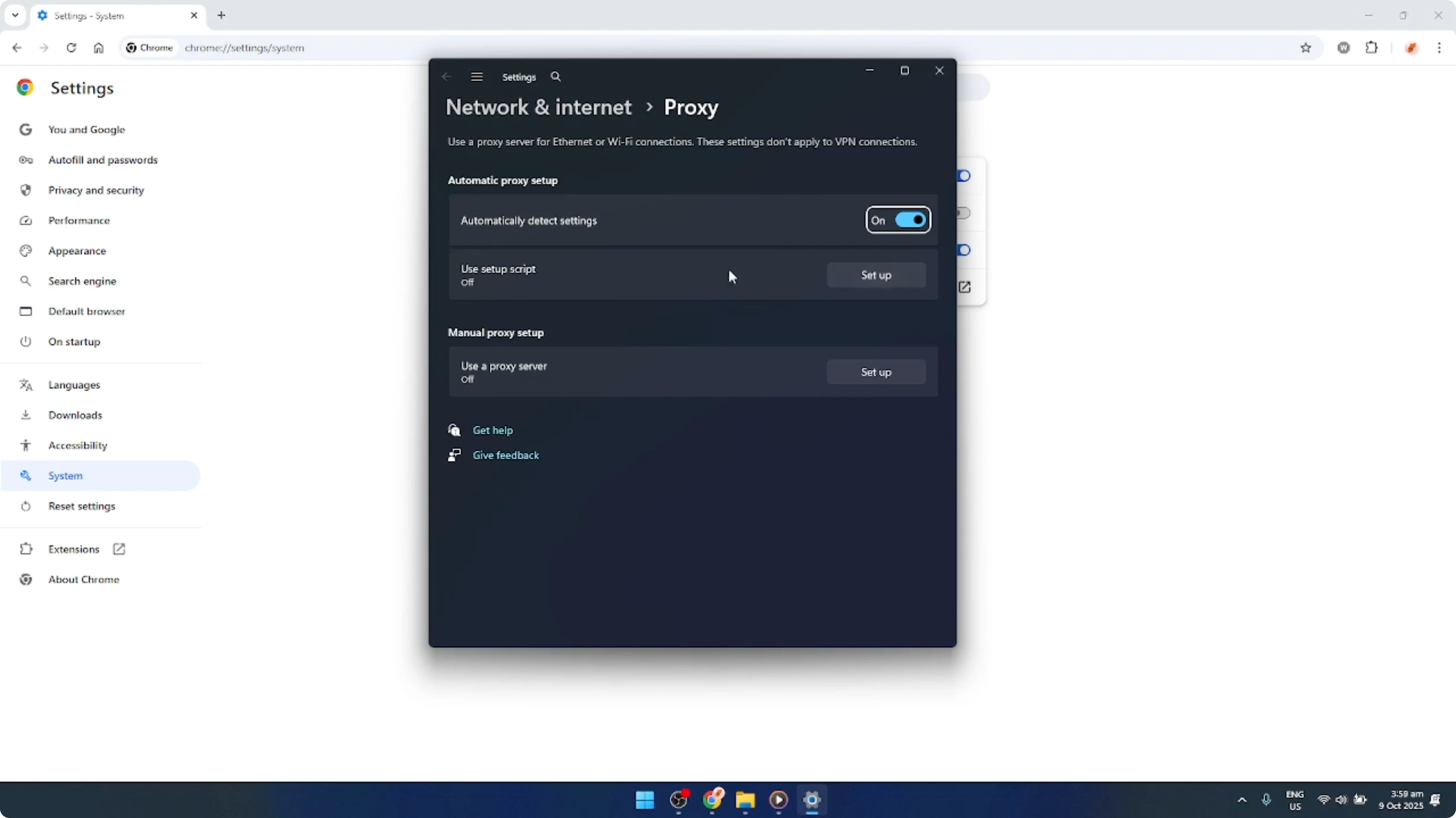 Screenshot from How To Setup PROXY SERVER Settings In Google Chrome [2026 Guide] at 66s