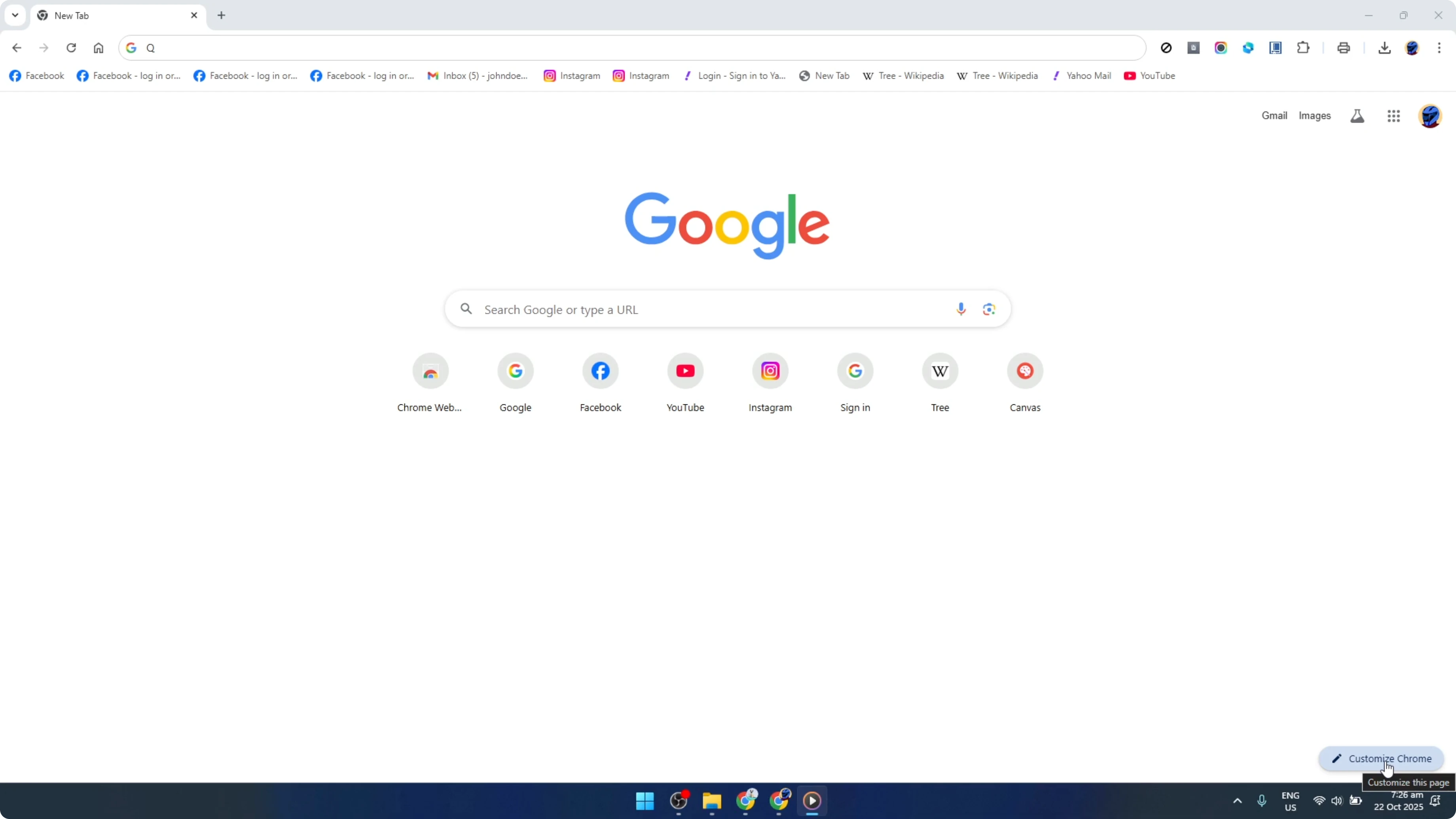 Screenshot from How To Put Your Image On Google Chrome Home Page As Background [2026 Guide] at 36s