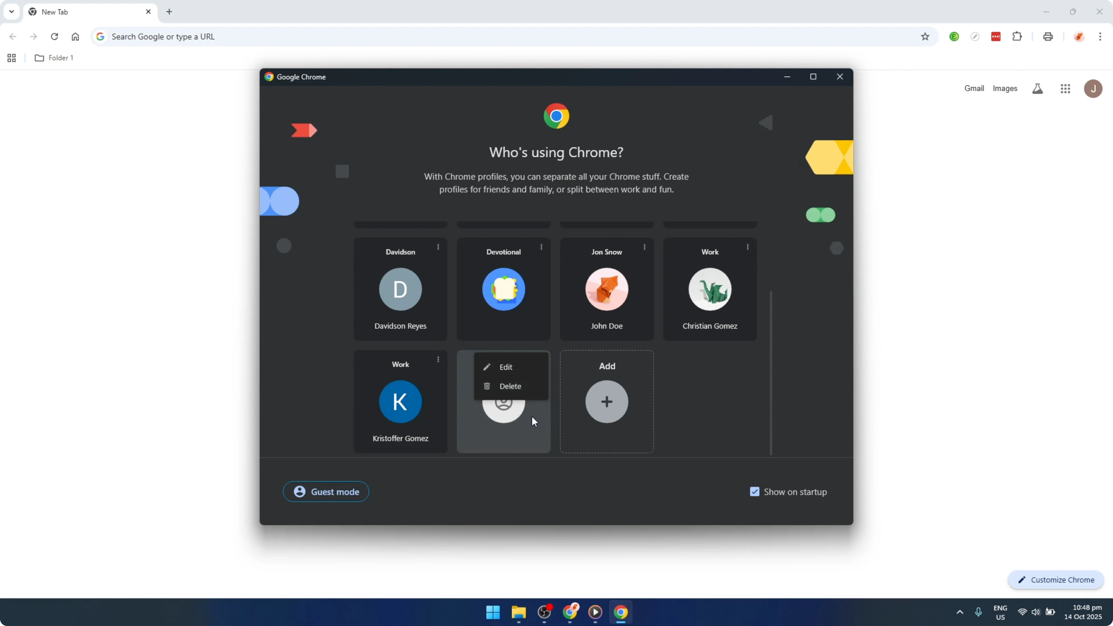 Screenshot from How To Remove Avatar on Google Chrome [2026 Guide] at 68s
