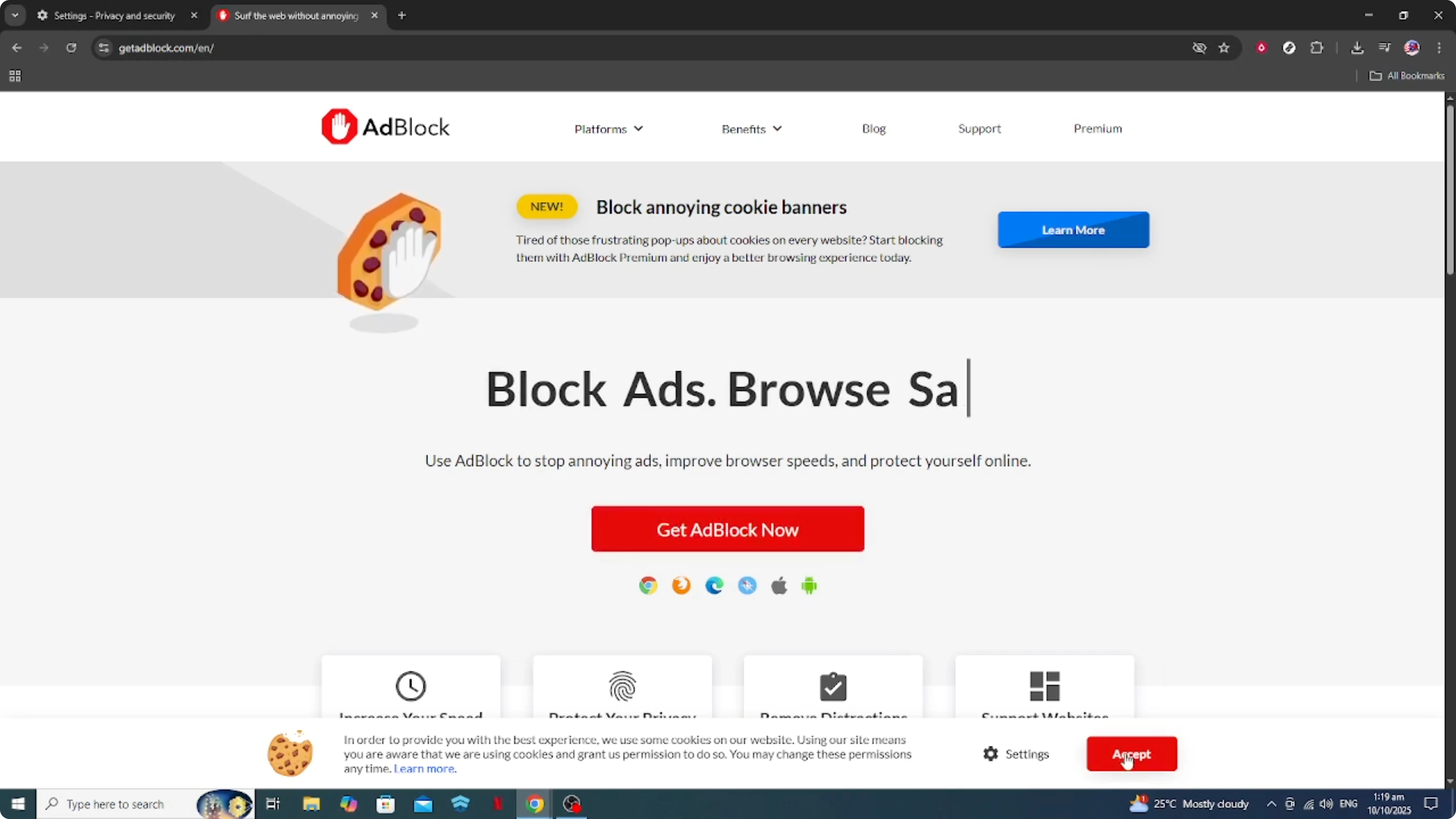 Screenshot from How To Remove Browser Ads in Google Chrome [2026 Guide] at 129s