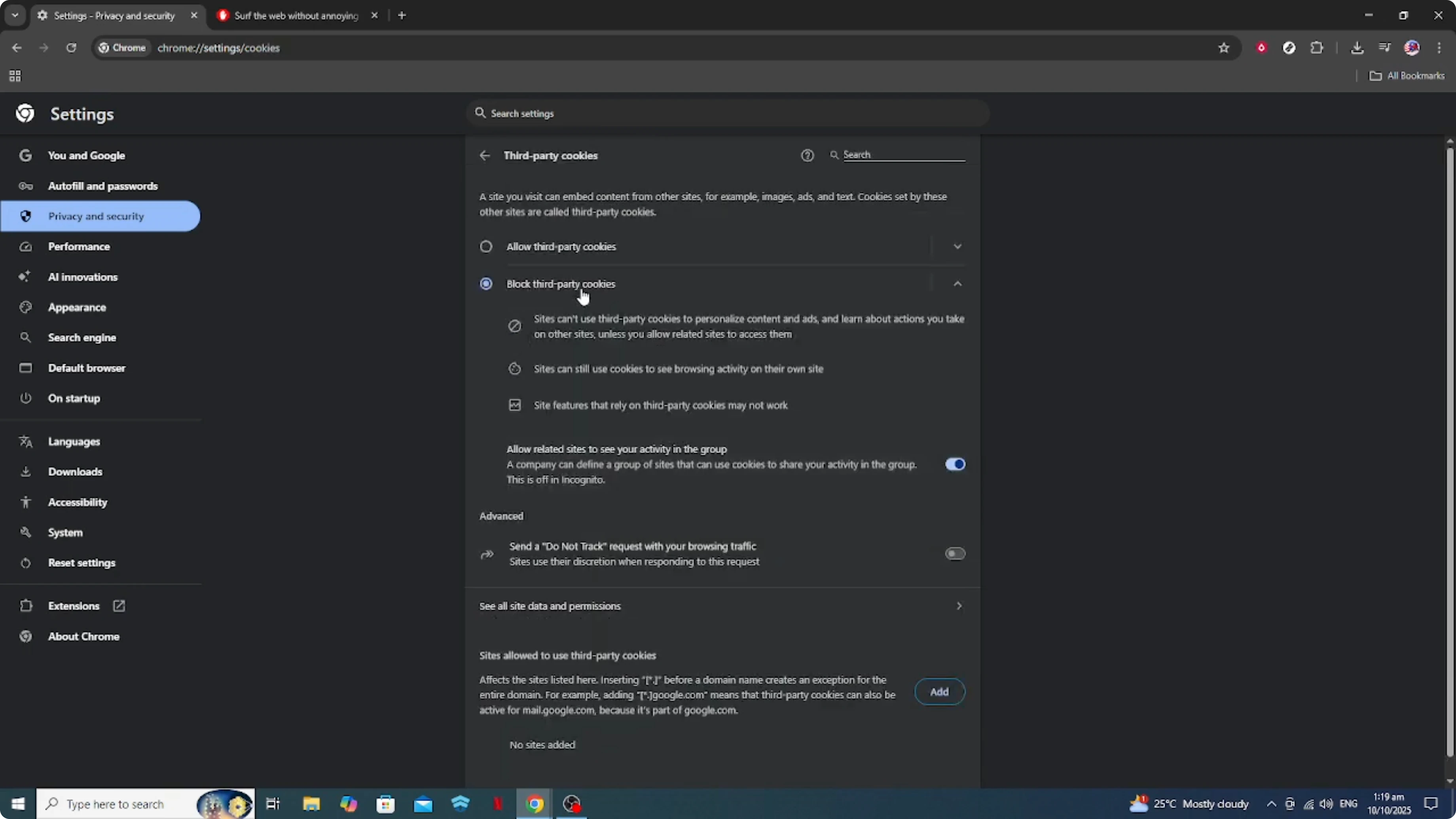 Screenshot from How To Remove Browser Ads in Google Chrome [2026 Guide] at 82s