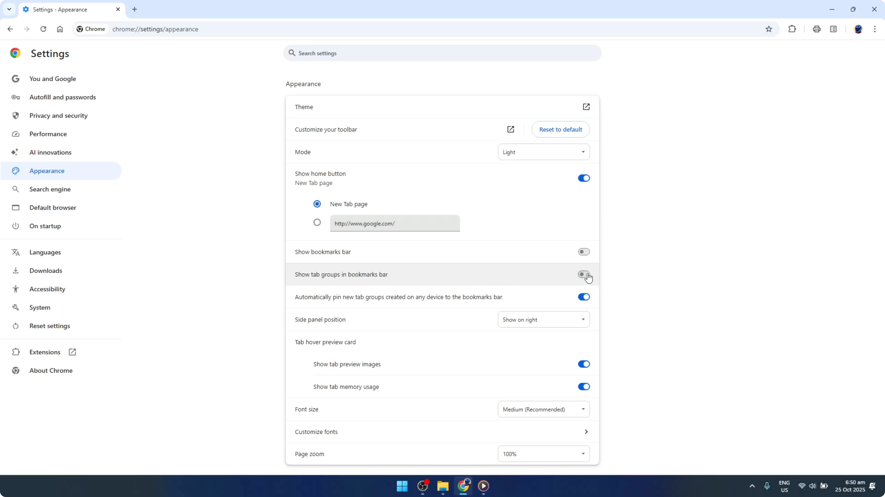 Screenshot from How To Remove Create New Tab Group From Google Chrome [2026 Guide] at 106s