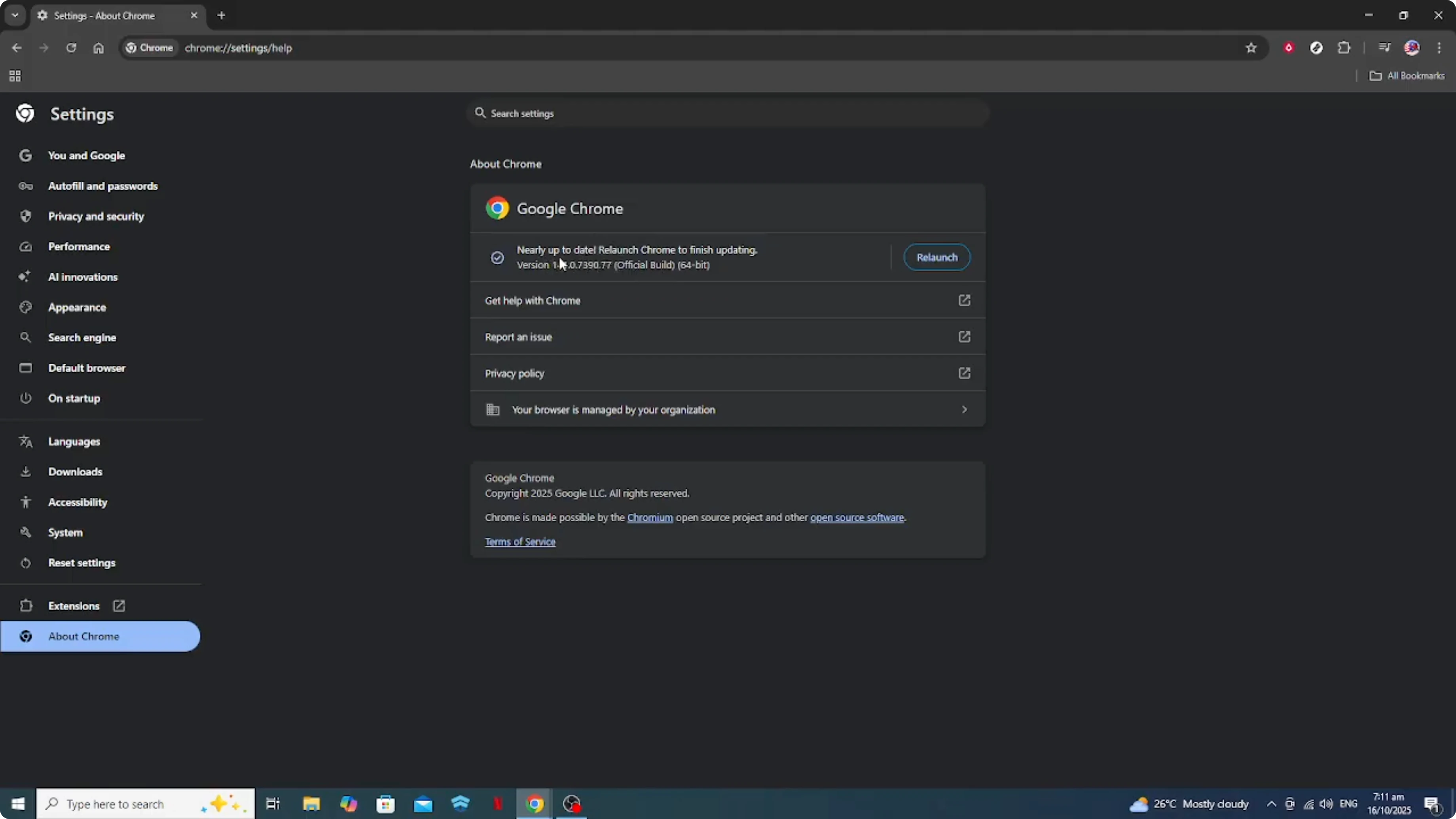 Screenshot from How To Remove To Get Future Google Chrome Updates [2026 Guide] at 55s