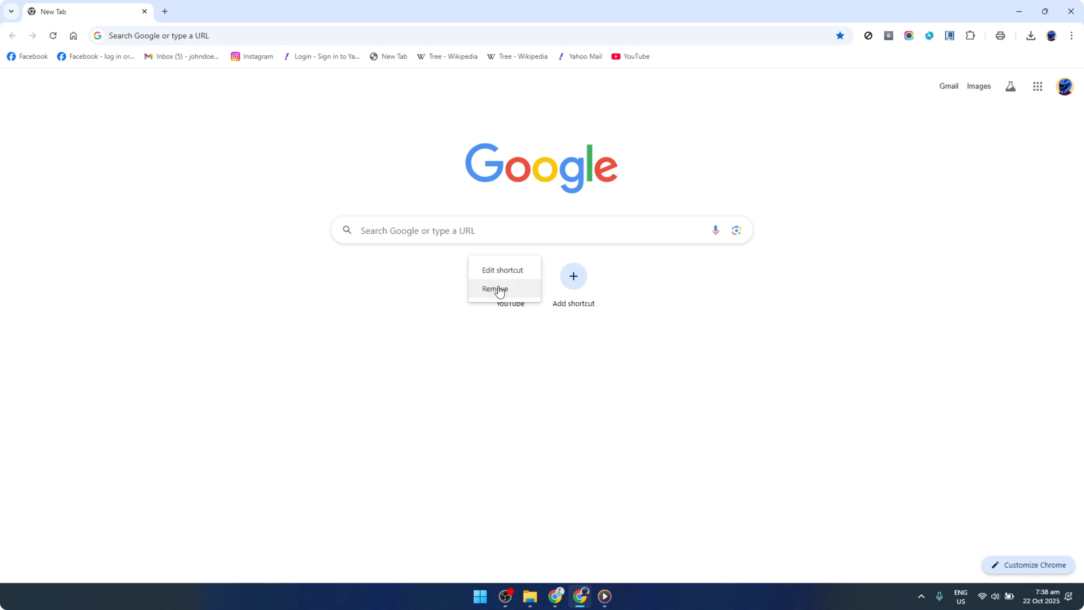 Screenshot from How To Remove Google Chrome Shortcuts [2026 Guide] at 72s