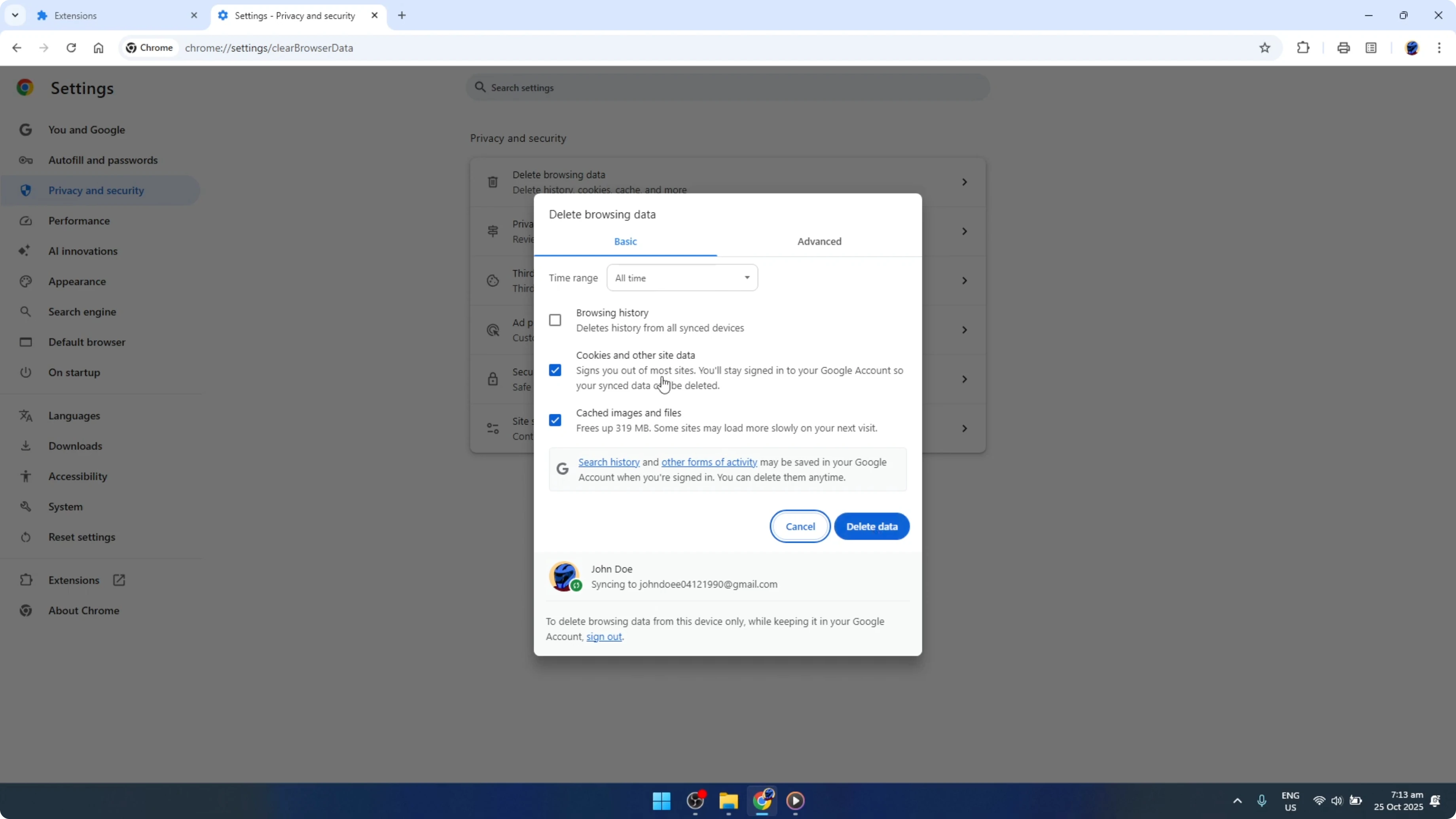 Screenshot from How To Remove Hi.ru from Google Chrome [2026 Guide] at 127s