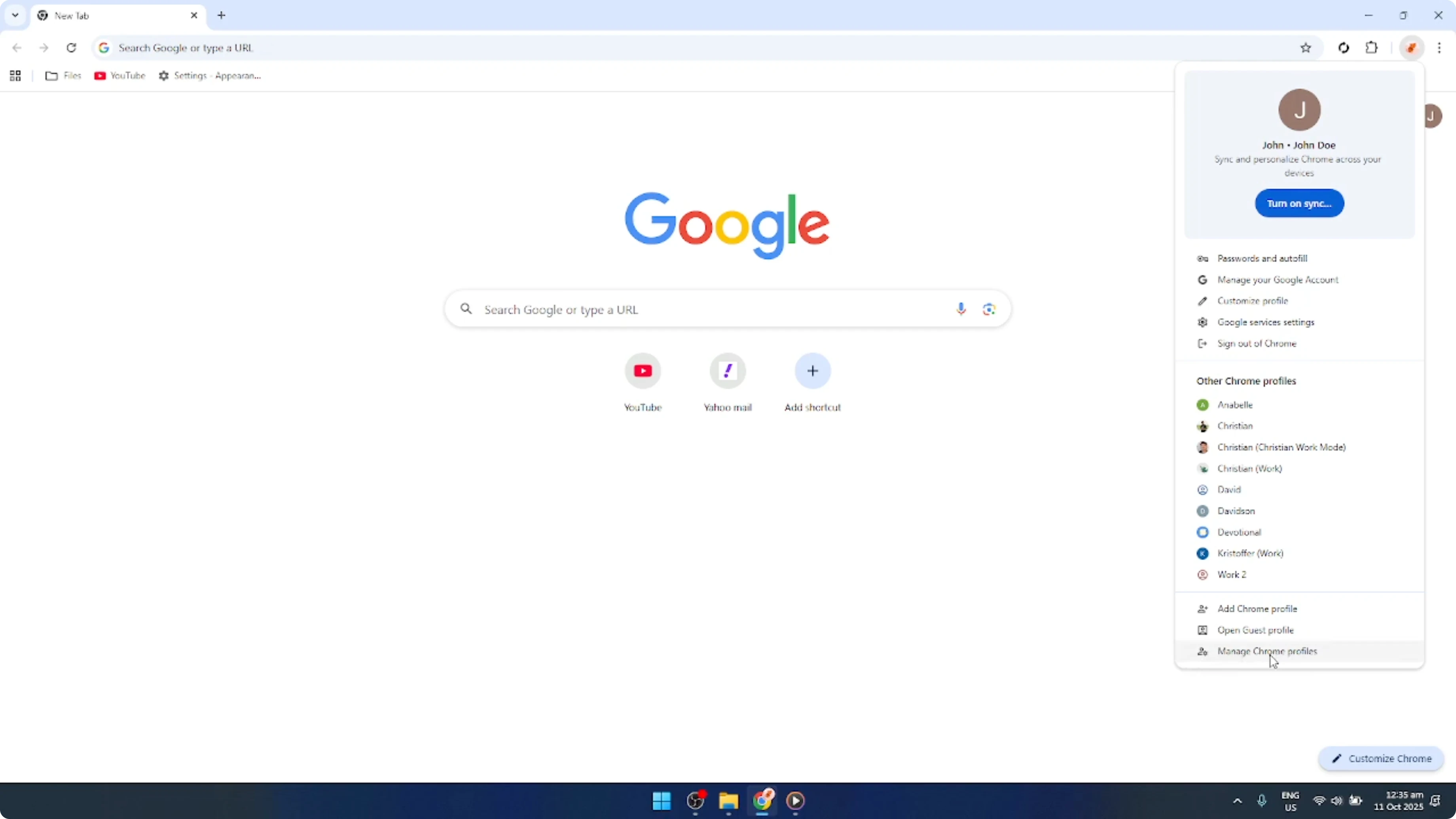 Screenshot from How To Remove Profile in Google Chrome Browser [2026 Guide] at 40s