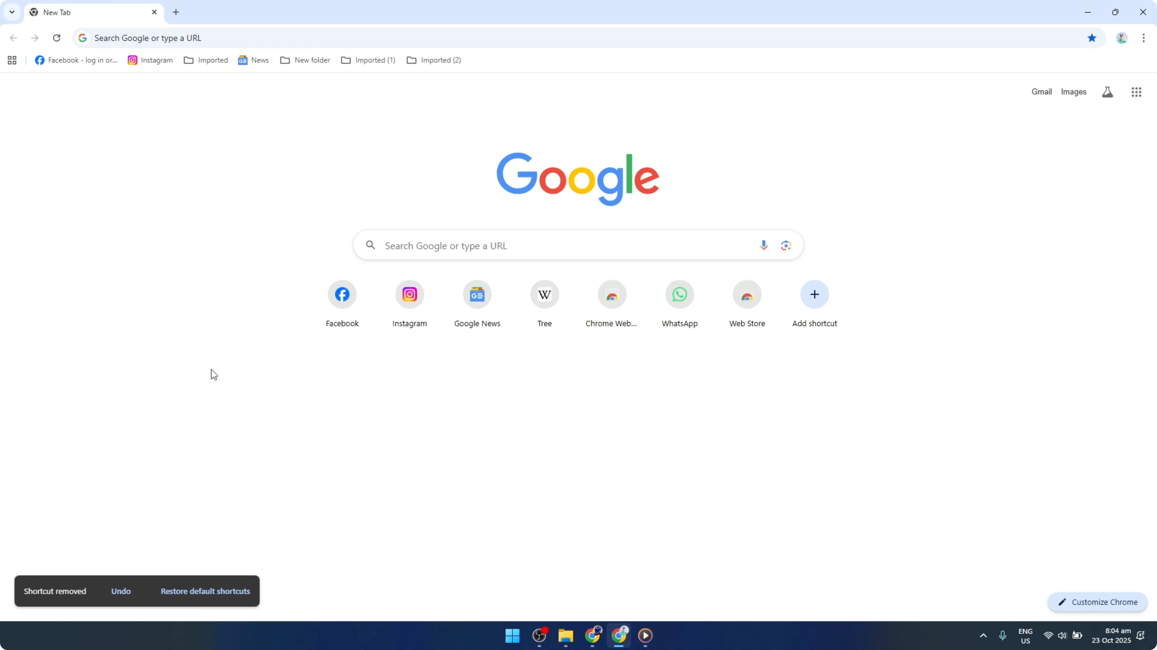 Screenshot from How To Remove Shortcut From Google Chrome [2026 Guide] at 101s
