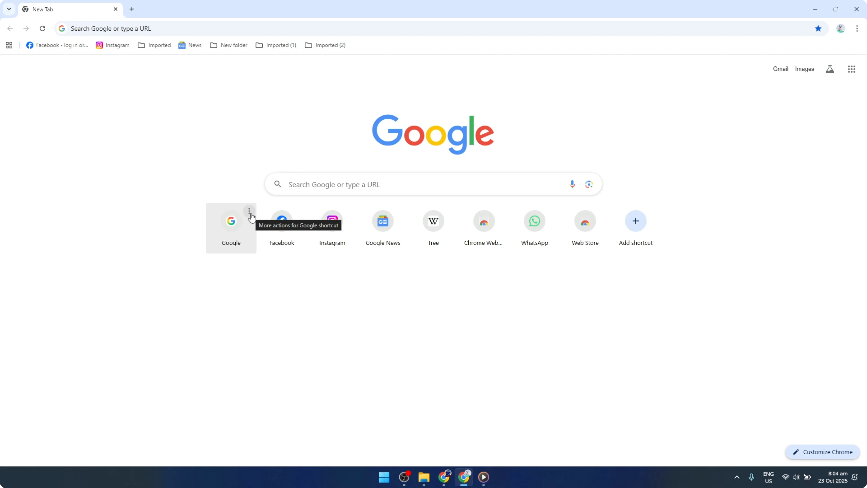 Screenshot from How To Remove Shortcut From Google Chrome [2026 Guide] at 79s