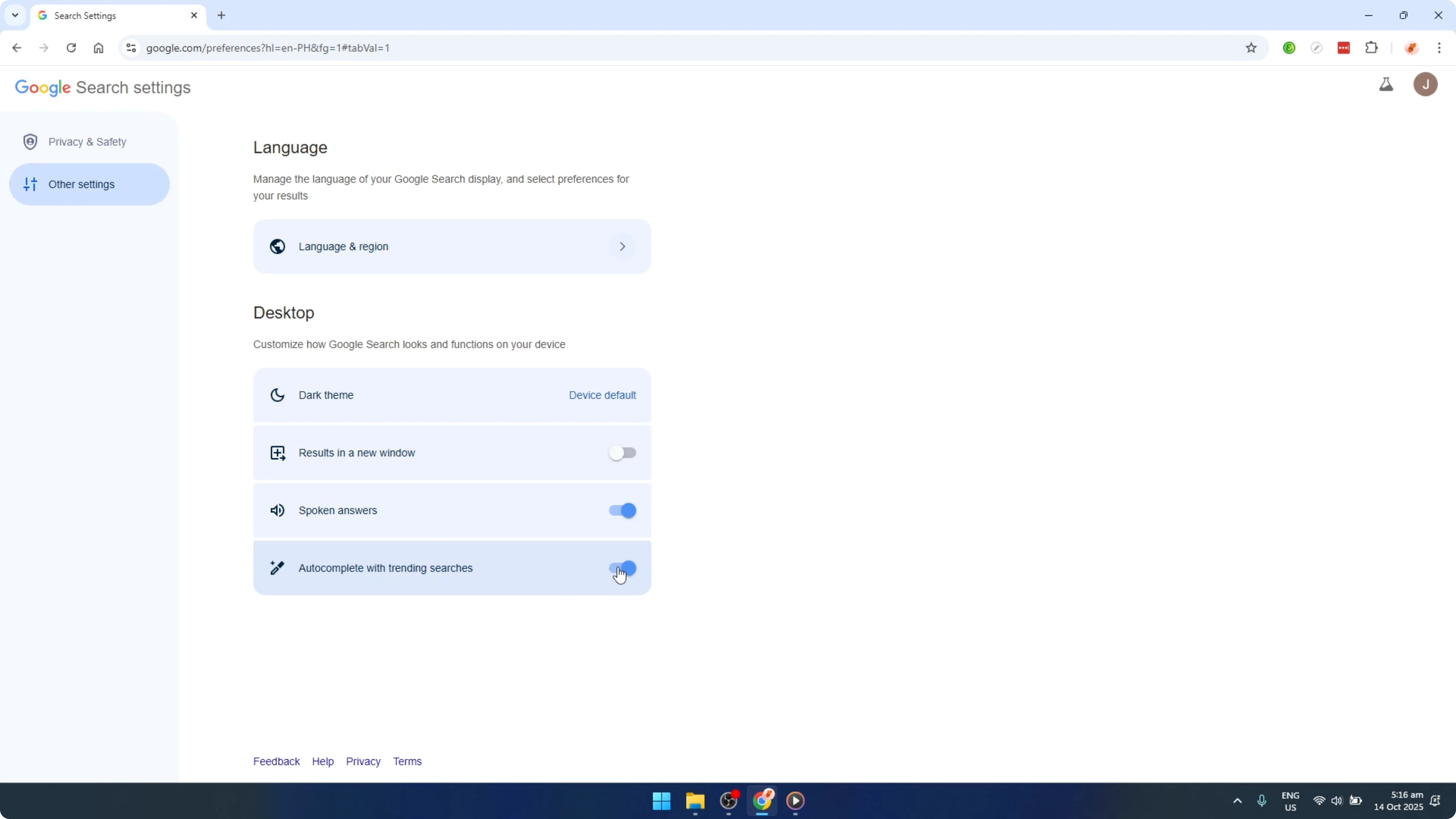 Screenshot from How To Remove Suggestions on Google Chrome [2026 Guide] at 88s