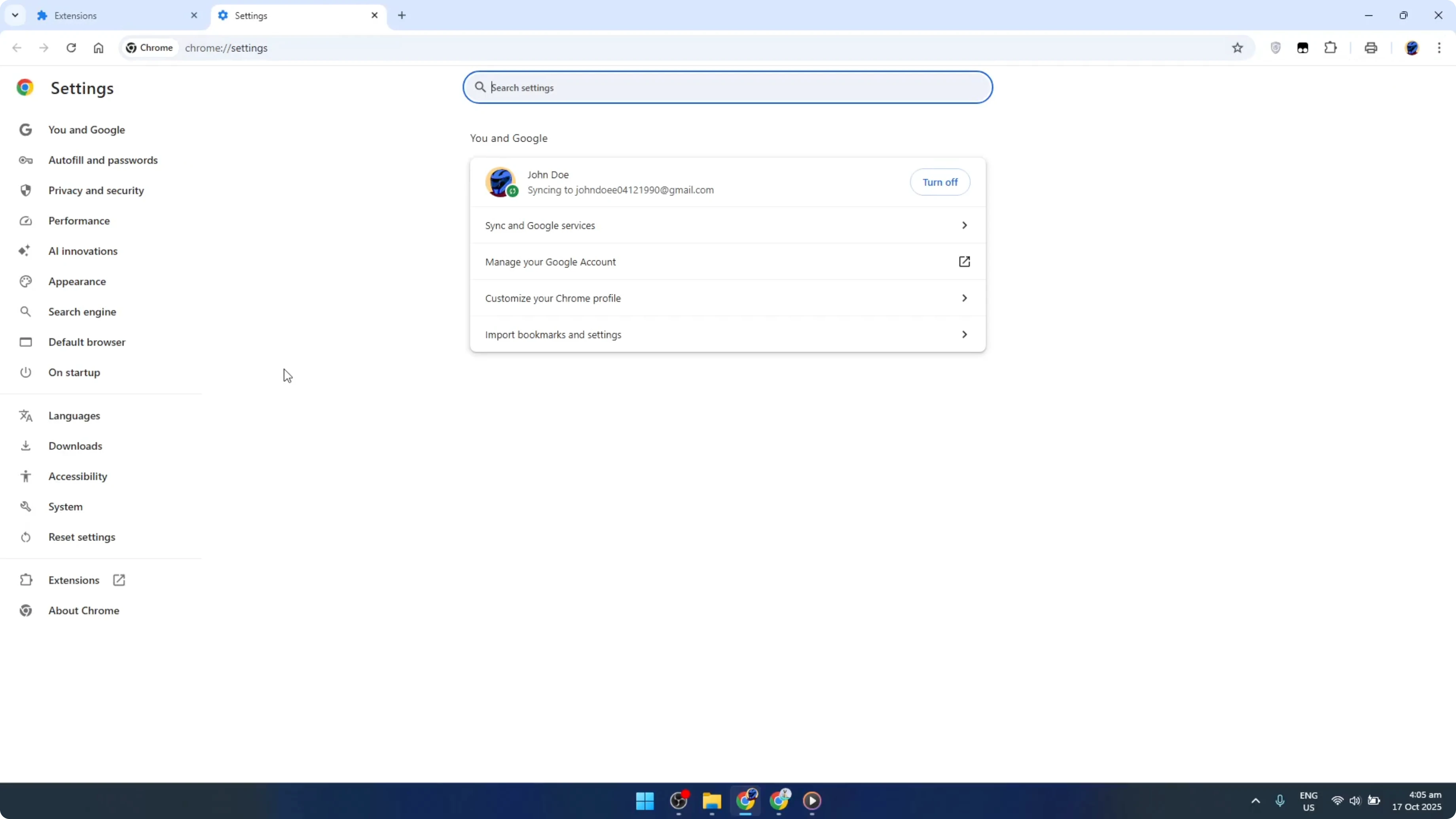 Screenshot from How To Remove Yahoo Secure Search And Restore To Google Chrome [2026 Guide] at 51s