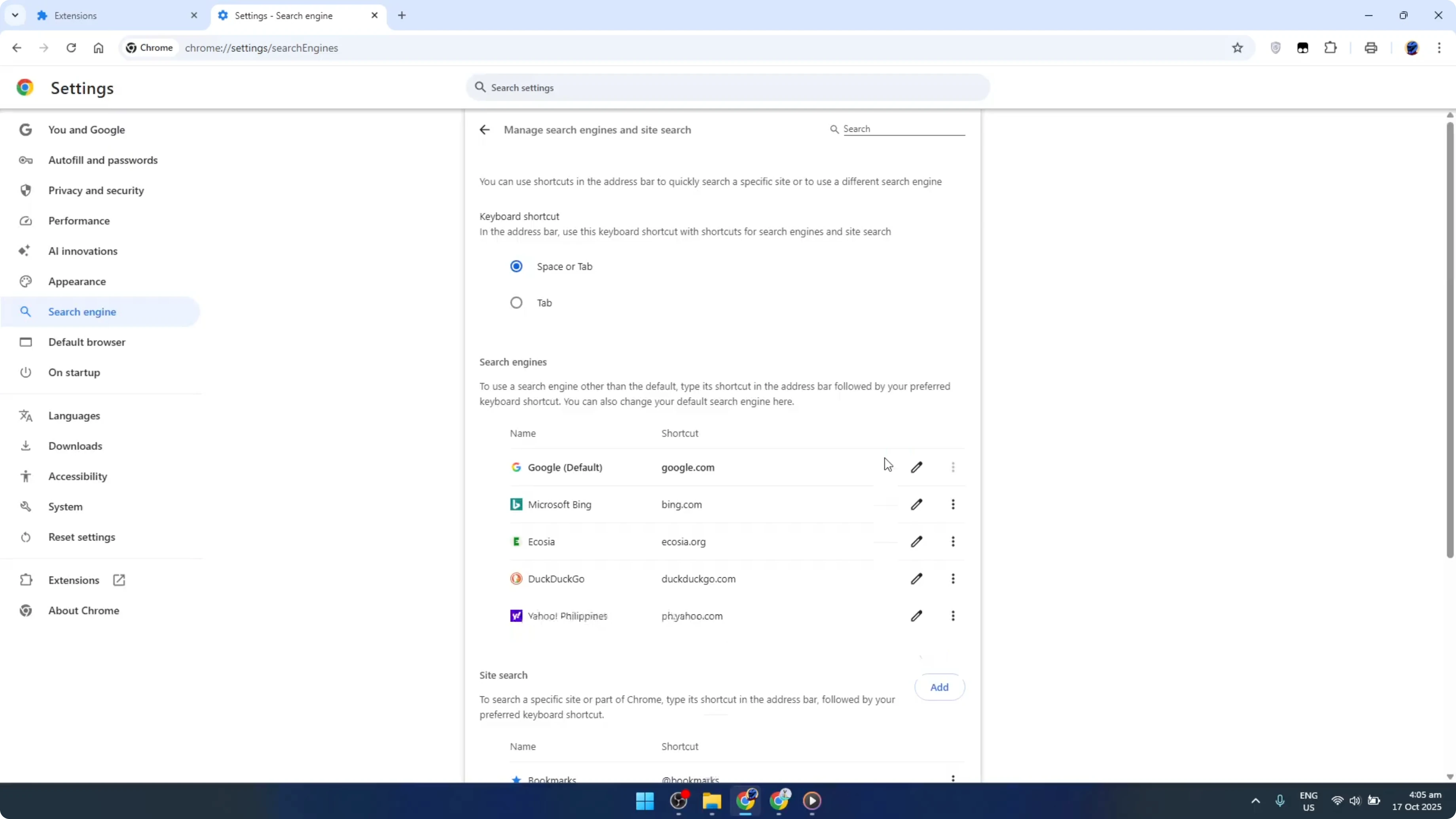 Screenshot from How To Remove Yahoo Secure Search And Restore To Google Chrome [2026 Guide] at 75s