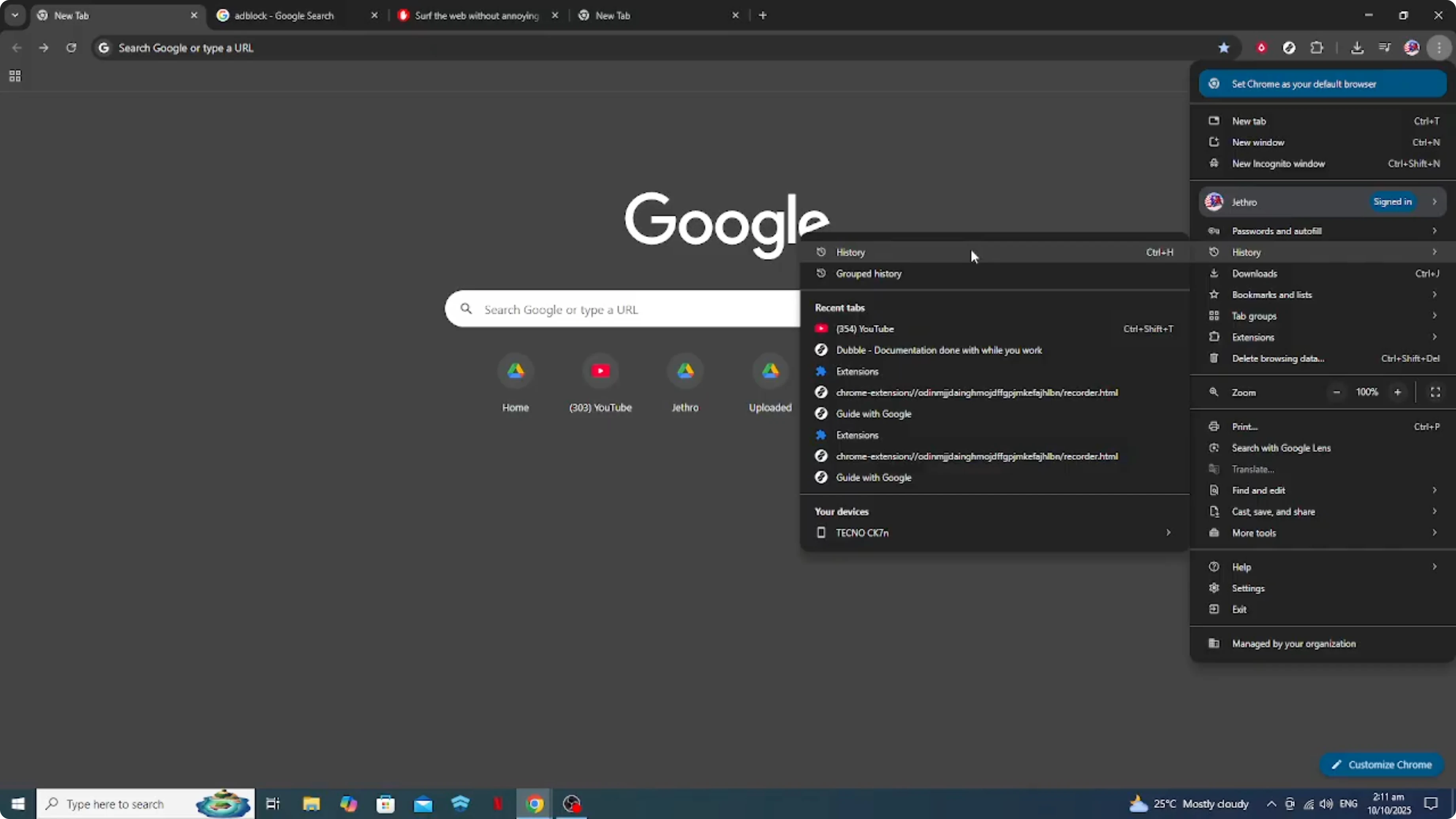 Screenshot from How To Restore Closed Tabs In Google Chrome [2026 Guide] at 68s