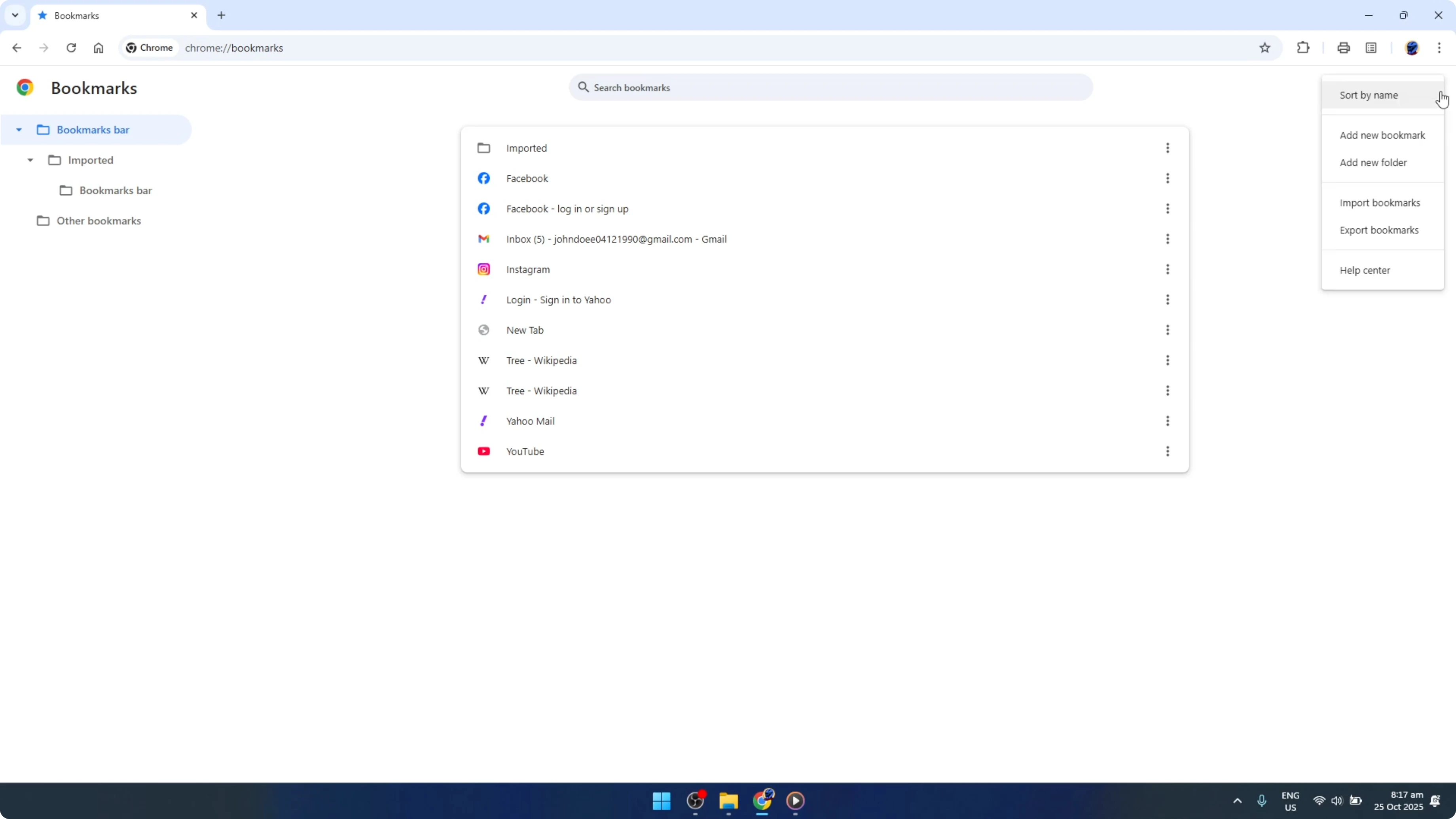 Screenshot from How To Restore Deleted Bookmarks on Google Chrome [2026 Guide] at 97s