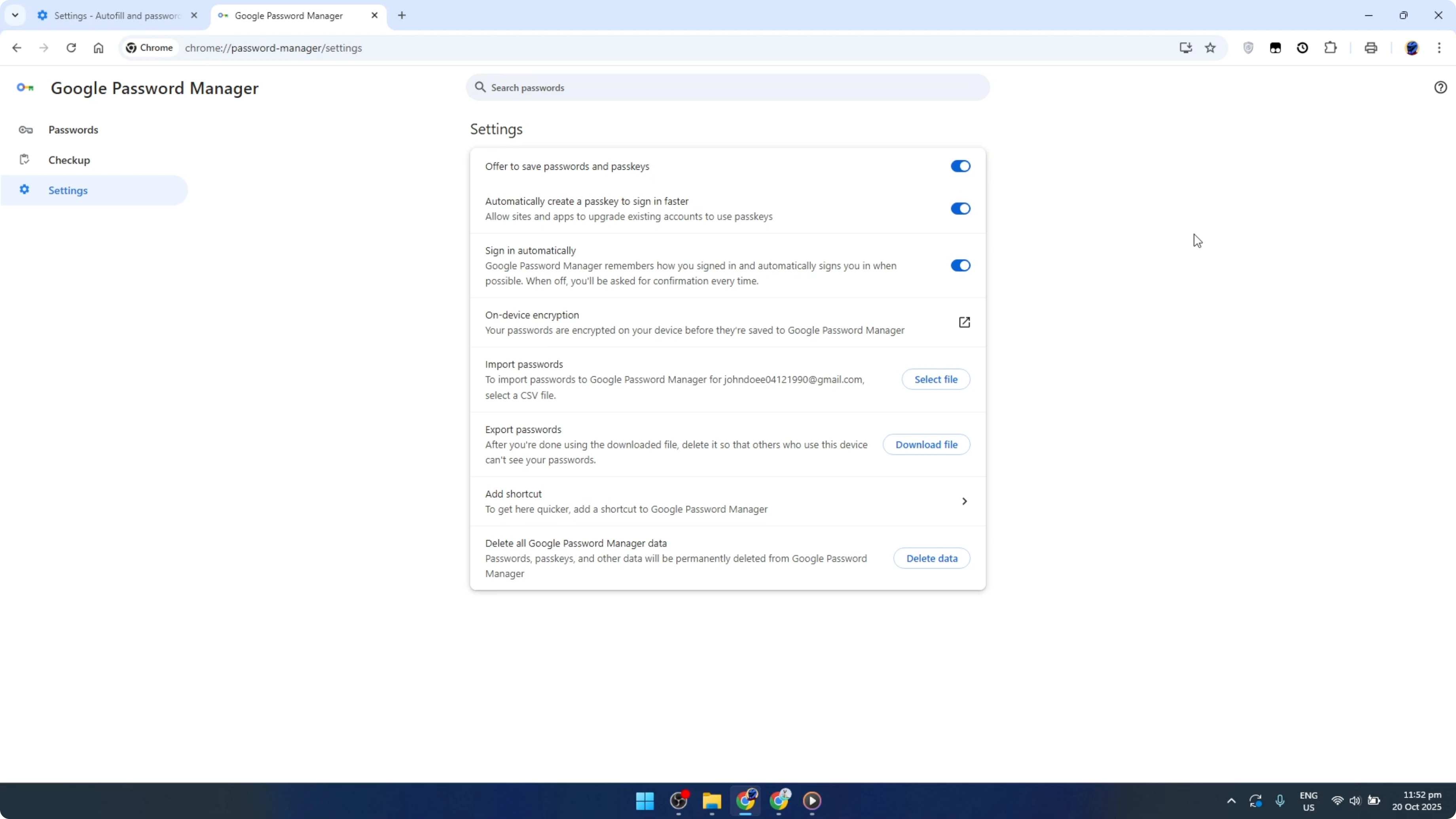 Screenshot from How To Automatically Save Passwords on Google Chrome [2026 Guide] at 120s