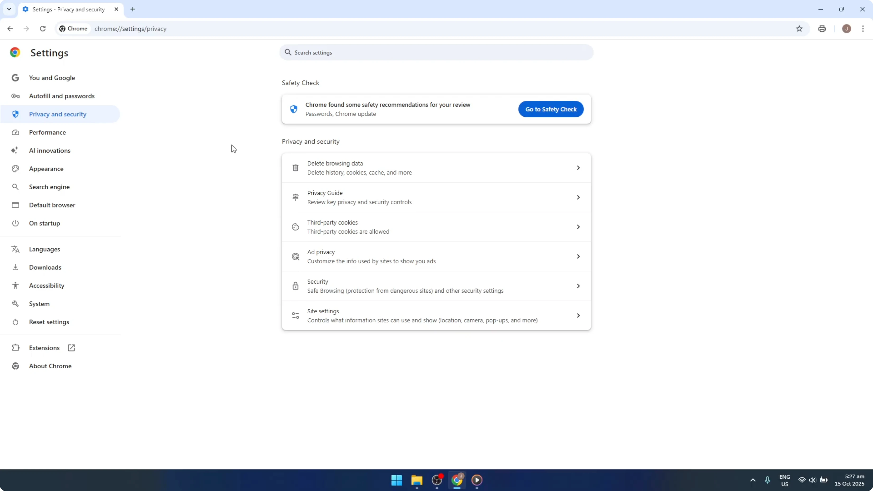 Screenshot from How To Set Cookie Settings in Google Chrome [2026 Guide] at 84s