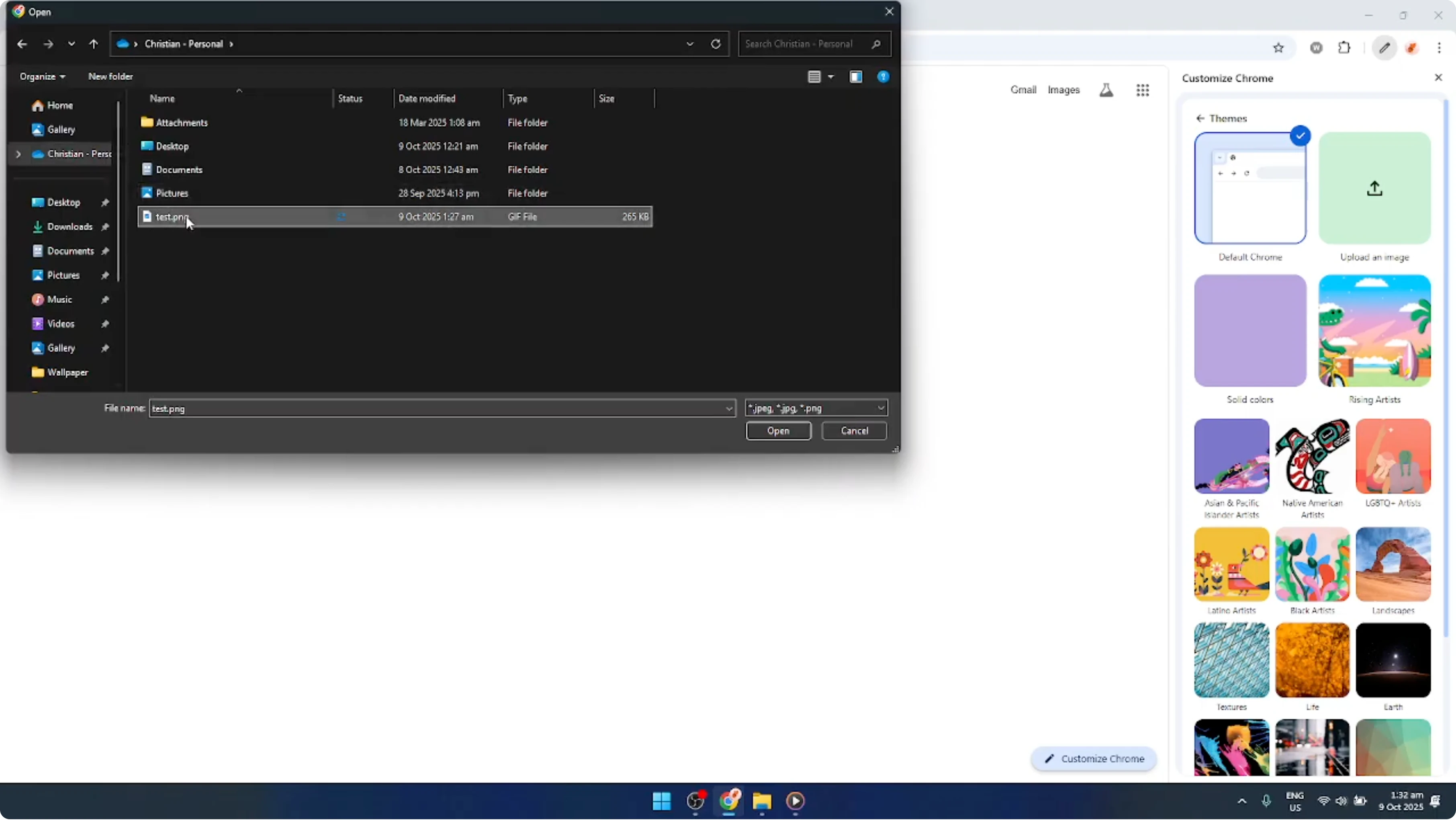 Screenshot from How To Set a GIF Background in Google Chrome [2026 Guide] at 70s