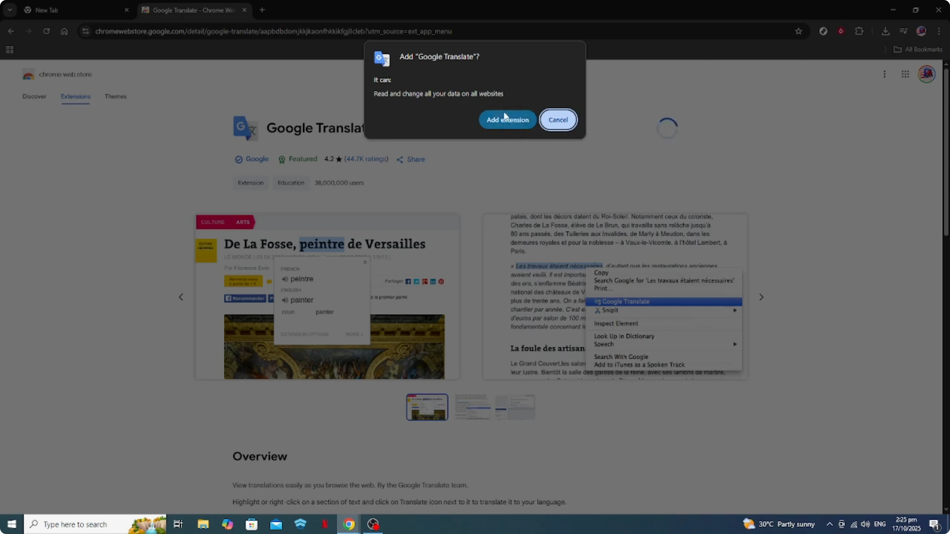 Screenshot from How To Setup Google Translate Extension in Google Chrome [2026 Guide] at 112s