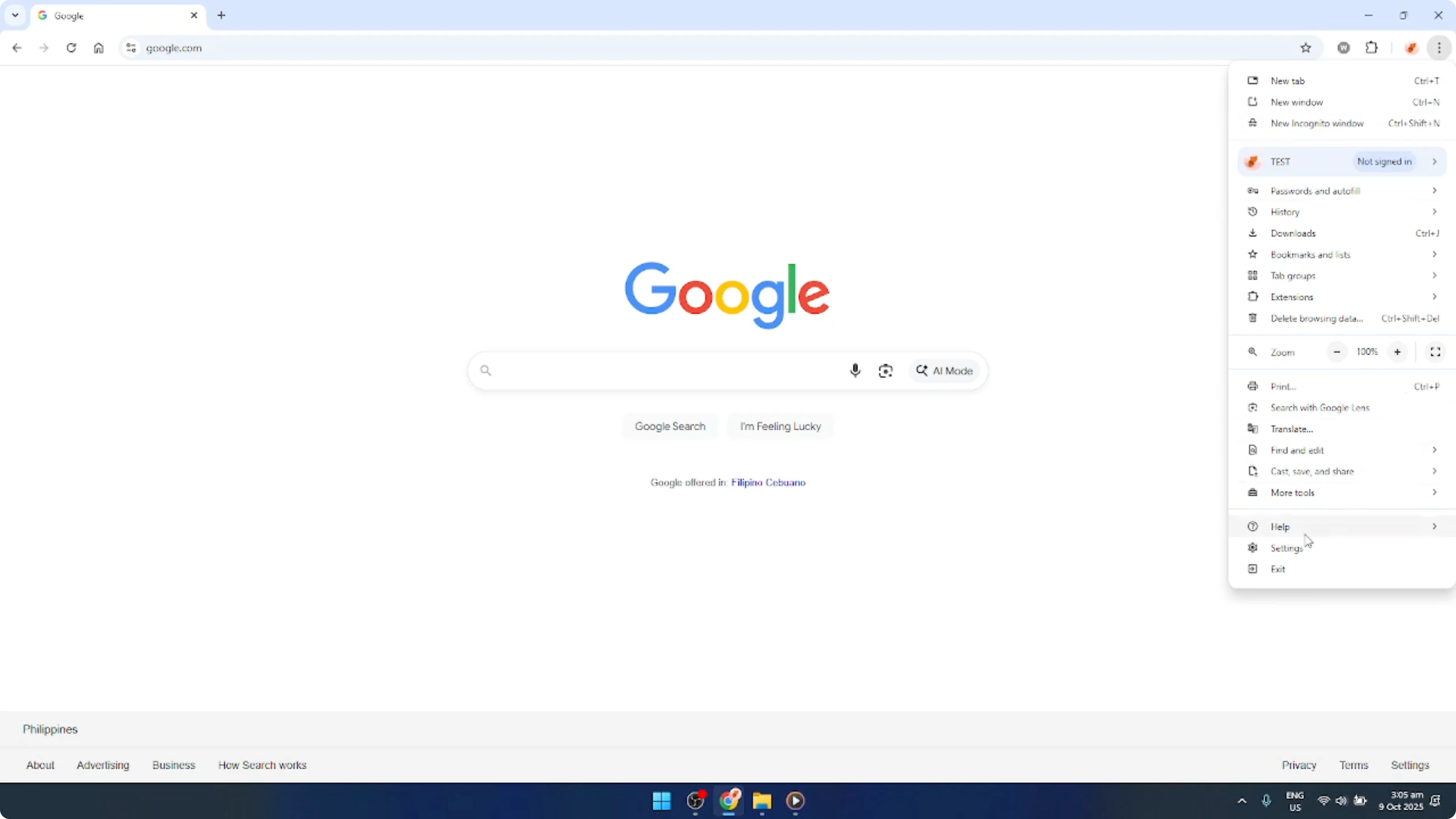 Screenshot from How To Always Show or Hide The Google Chrome Bookmarks Bar [2026 Guide] at 33s