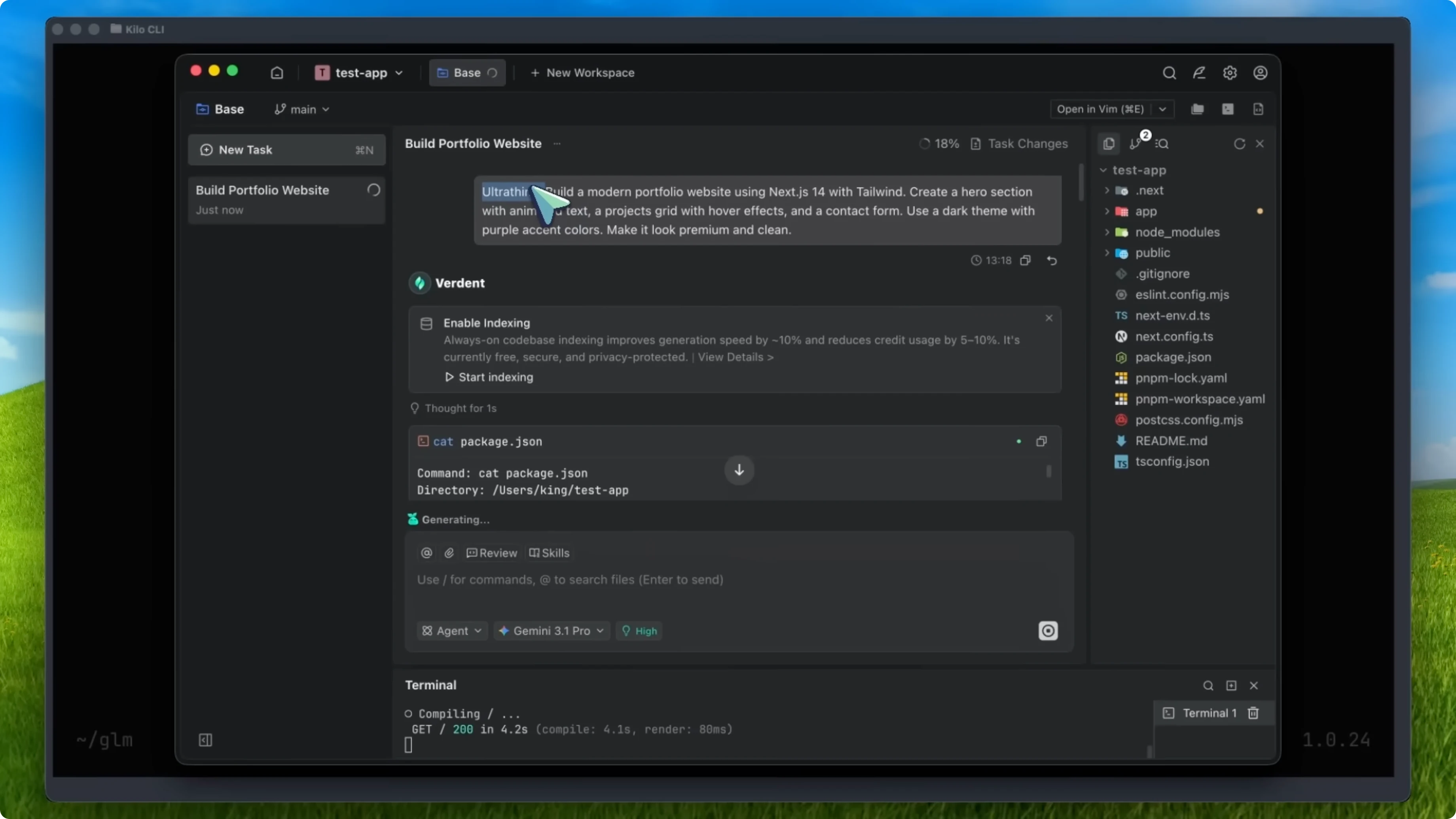 Screenshot from How This Simple Fix Transforms Gemini 3.1 Pro with GLM-5? at 459s