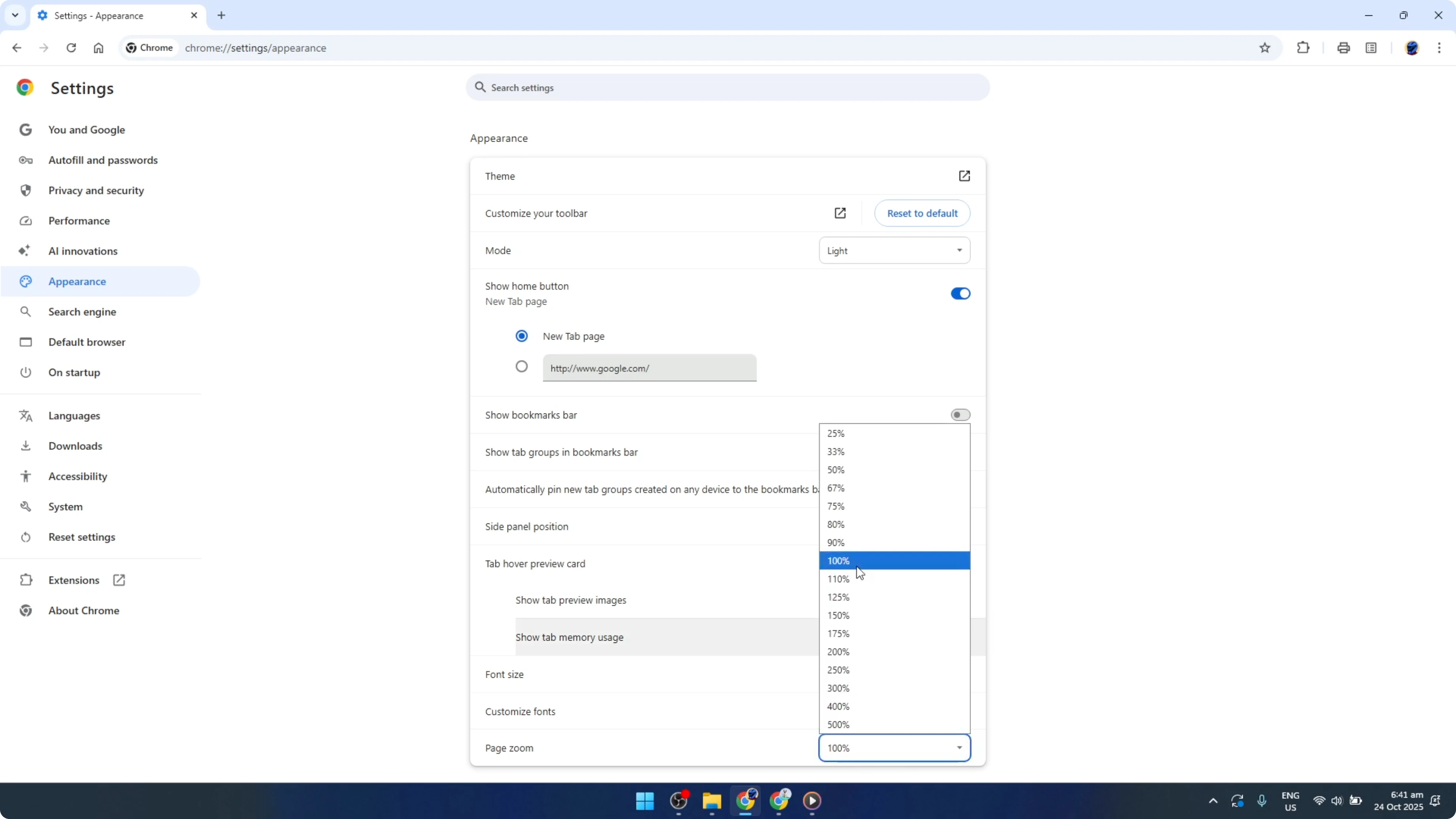 Screenshot from How To Size Your Google Chrome If Webpages Are Too Large Page Zoom [2026 Guide] at 107s