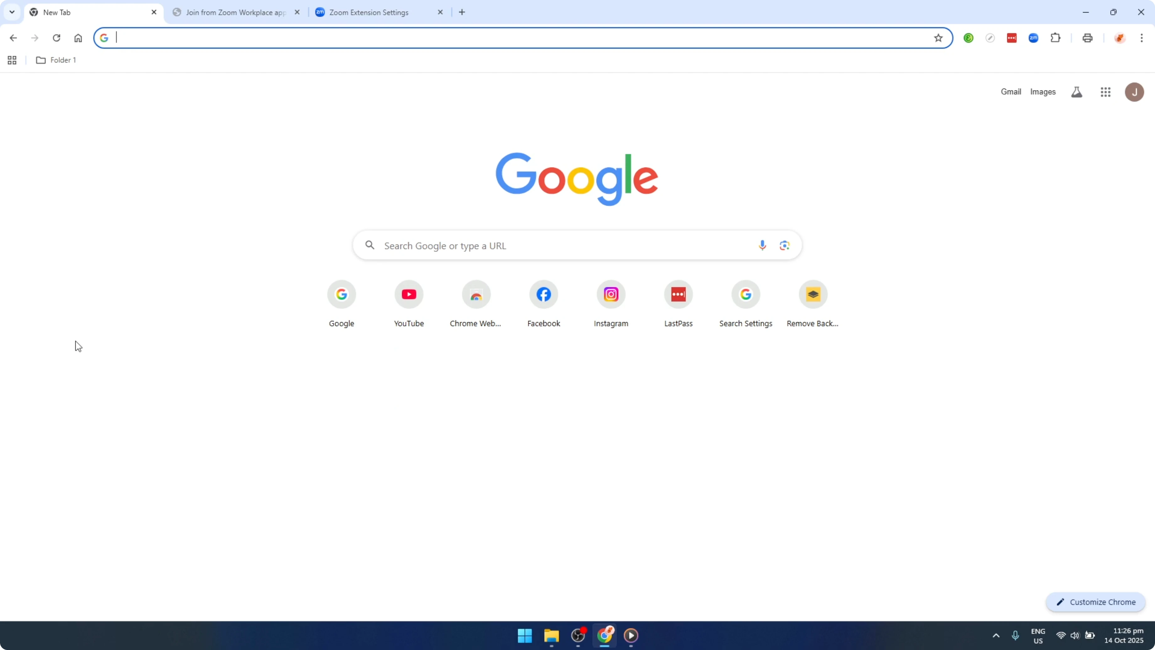Screenshot from How To Start Or Schedule A Zoom Meeting Using Chrome [2026 Guide] at 141s