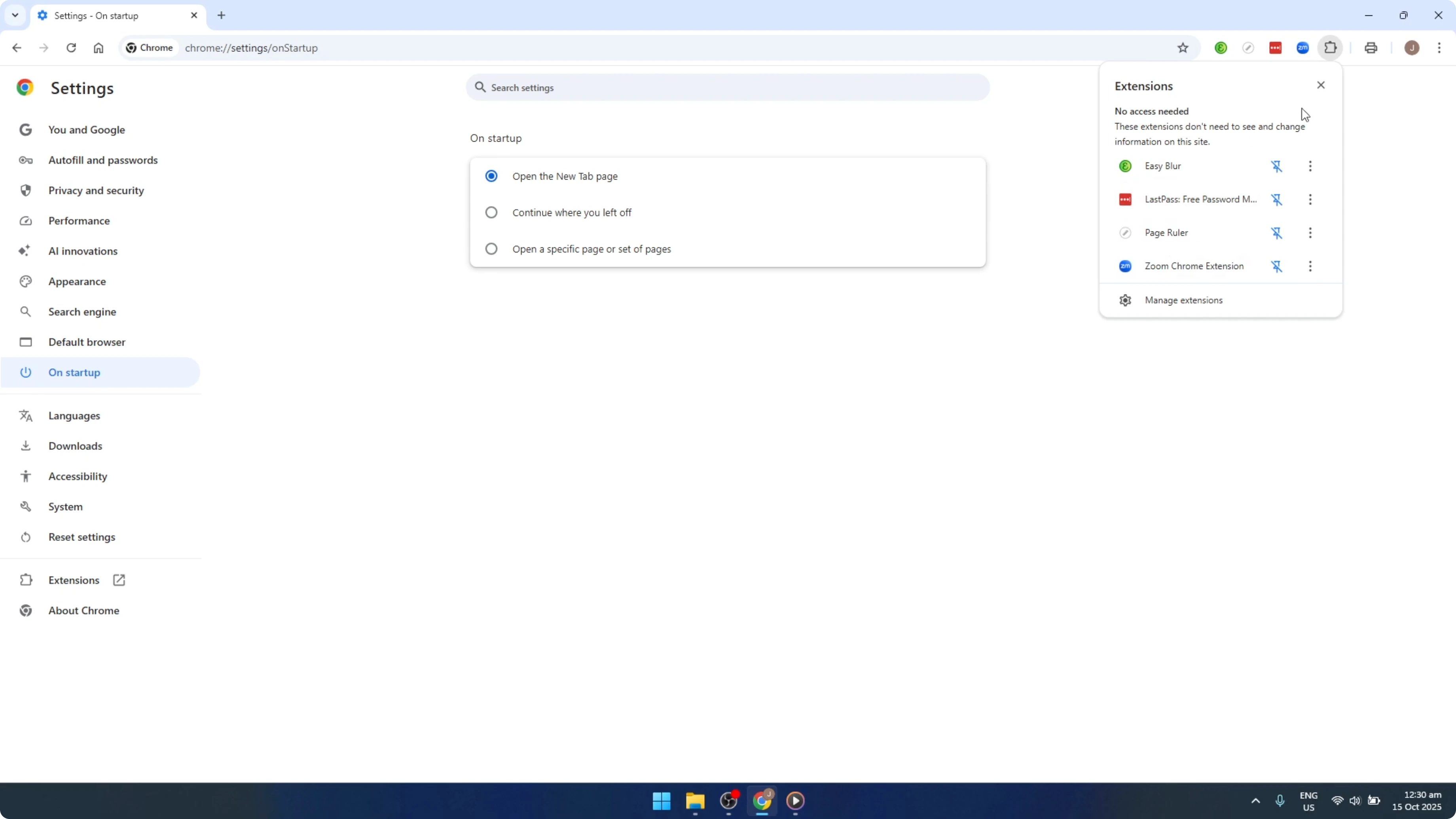 Screenshot from How To Stop Google Chrome From Automatically Opening New Tabs [2026 Guide] at 102s