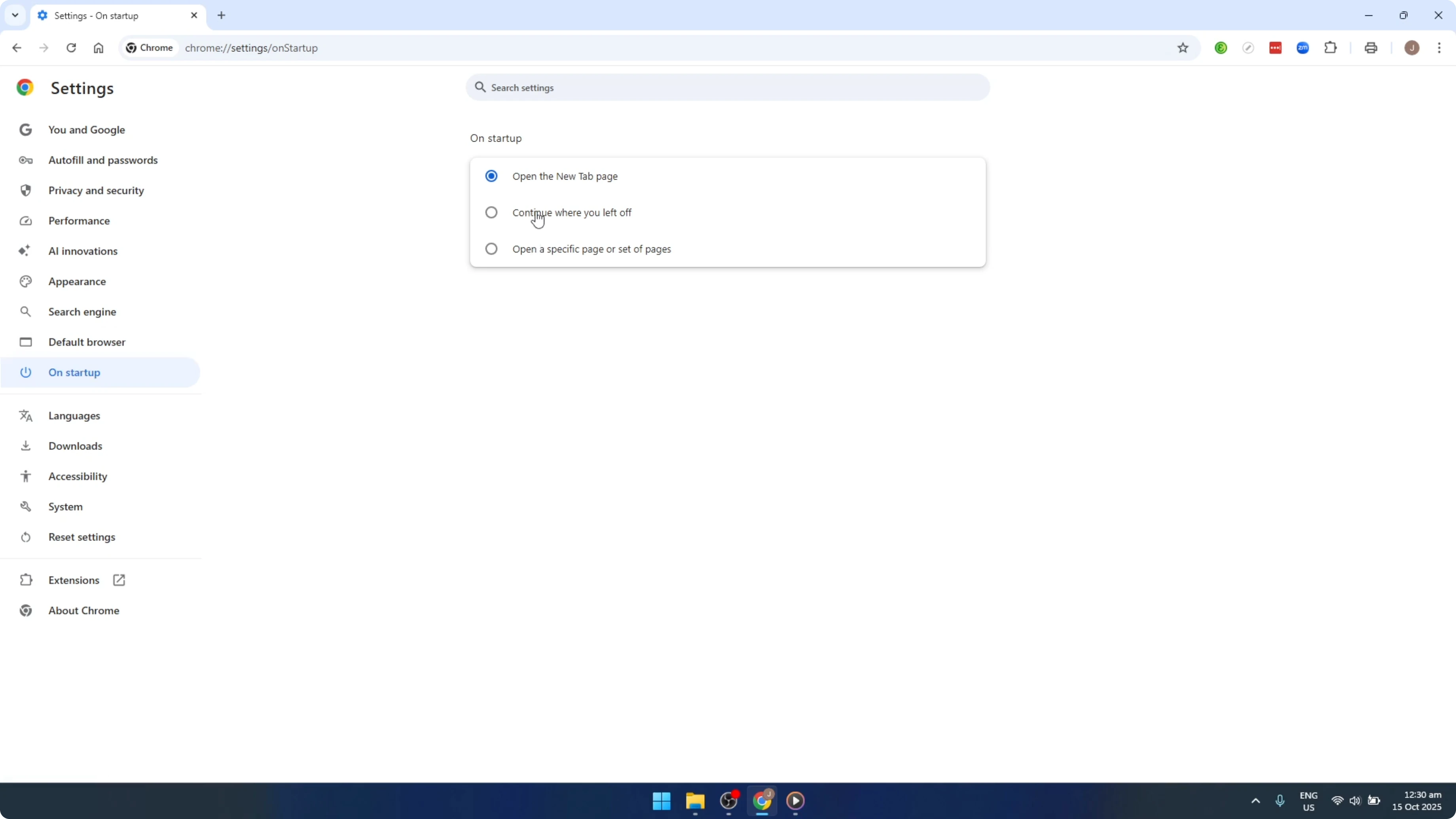 Screenshot from How To Stop Google Chrome From Automatically Opening New Tabs [2026 Guide] at 54s