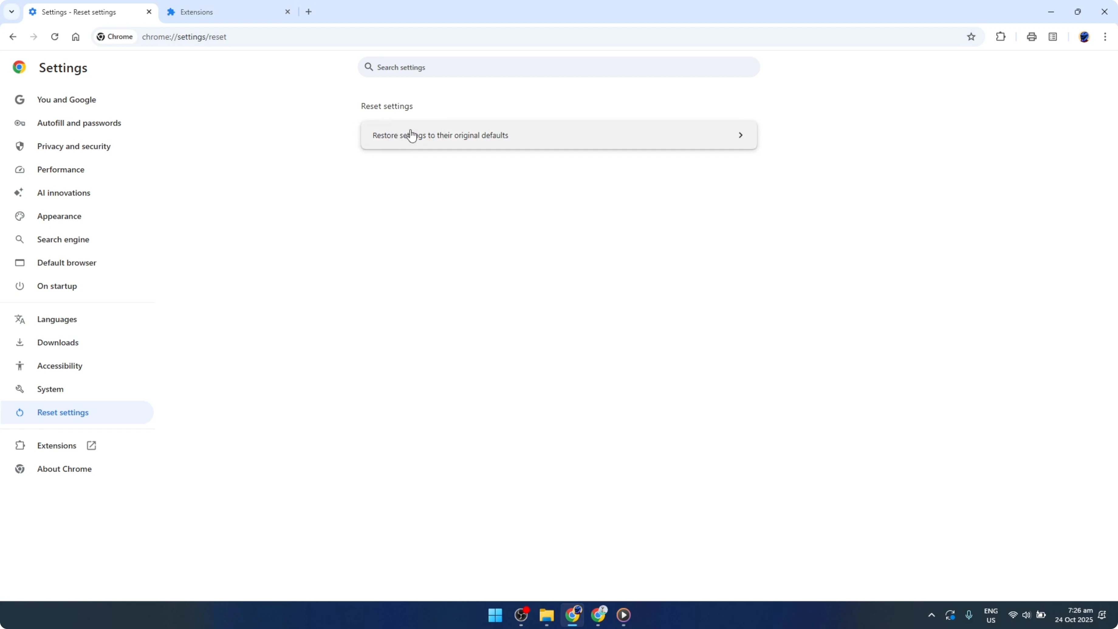 Screenshot from How To Stop Google Chrome From Opening New Tabs [2026 Guide] at 131s