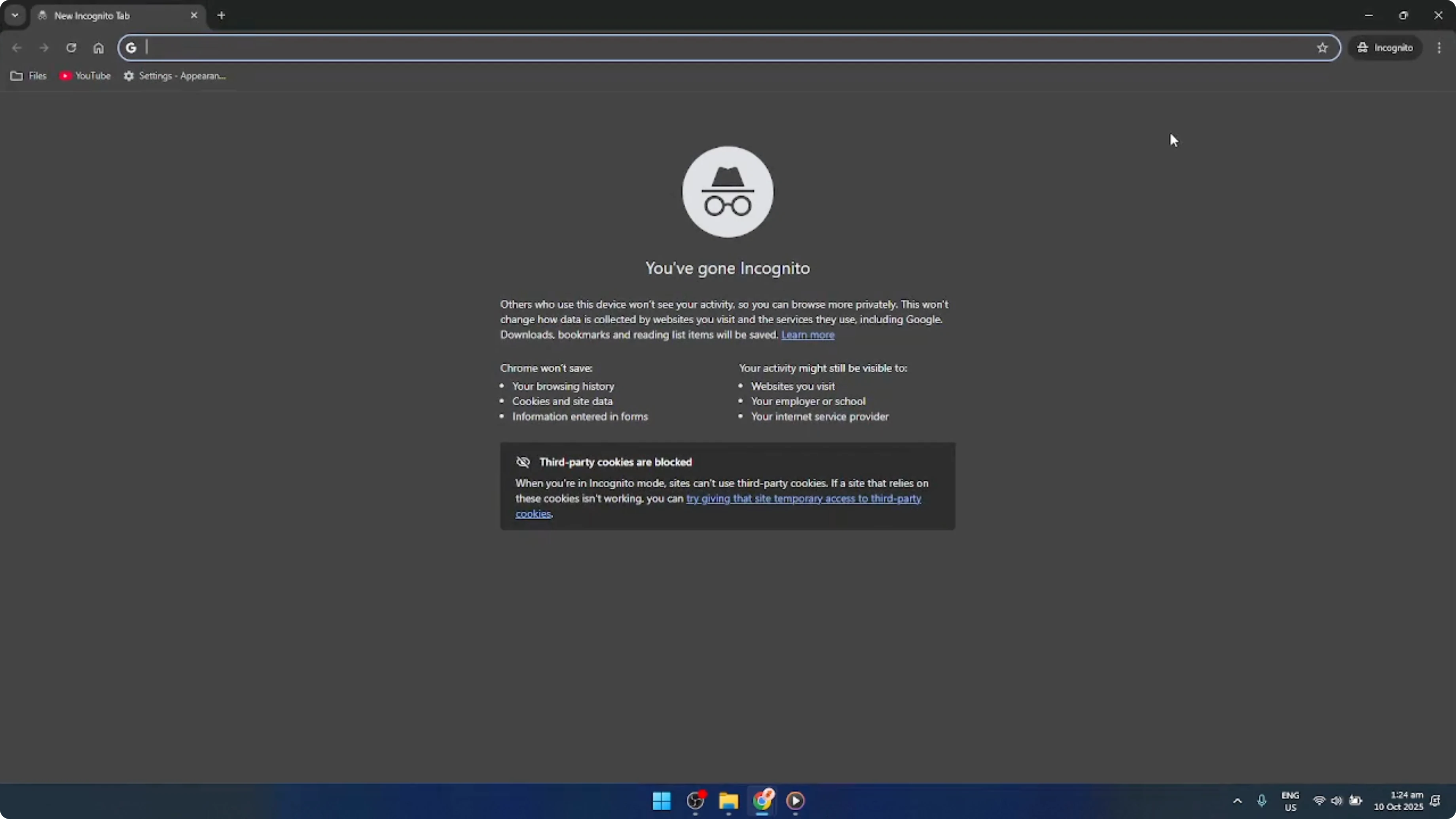 Screenshot from How To Stop Google Chrome From Saving Search History [2026 Guide] at 31s
